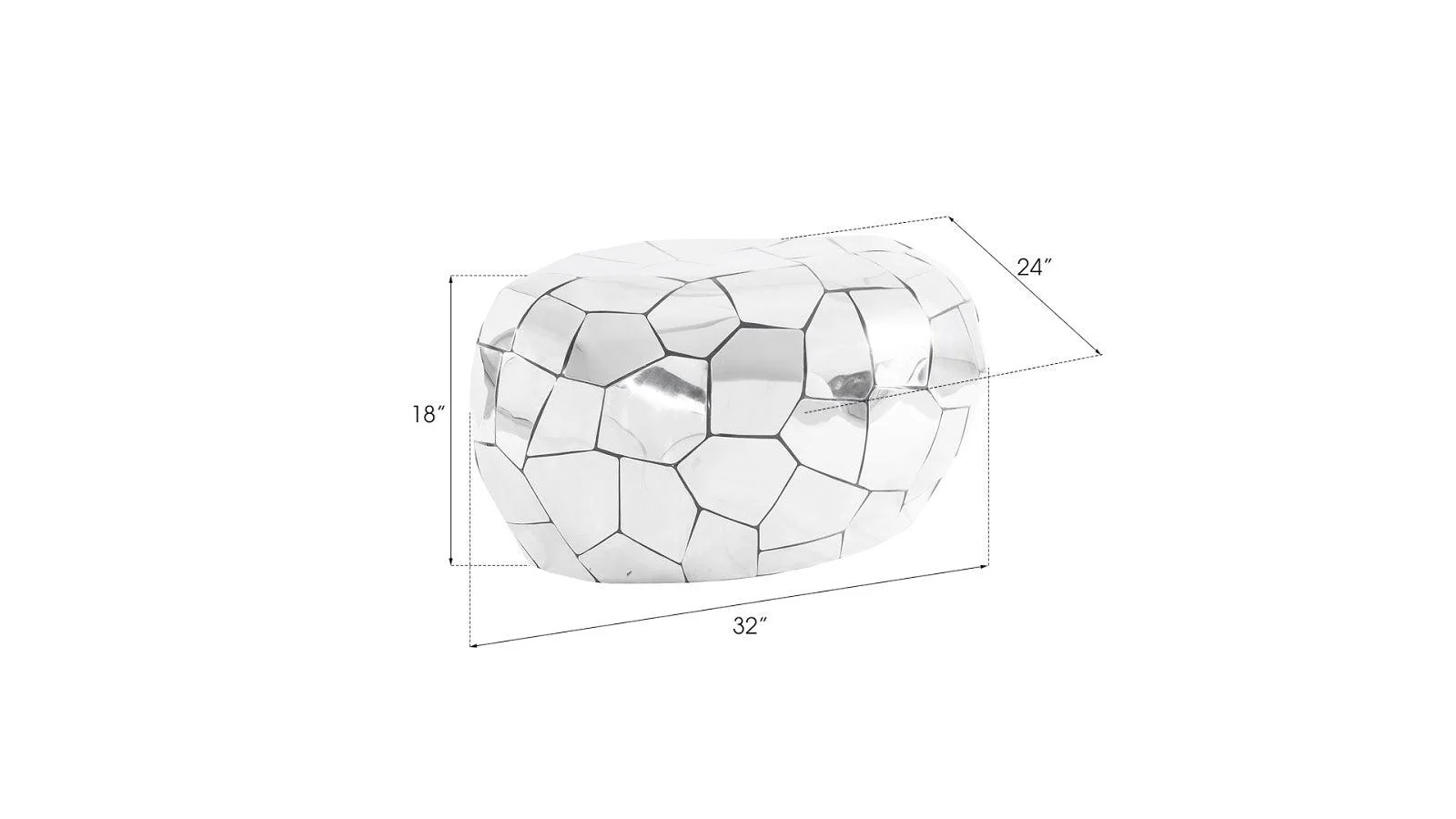 Crazy Cut Side Table - Frankwebs