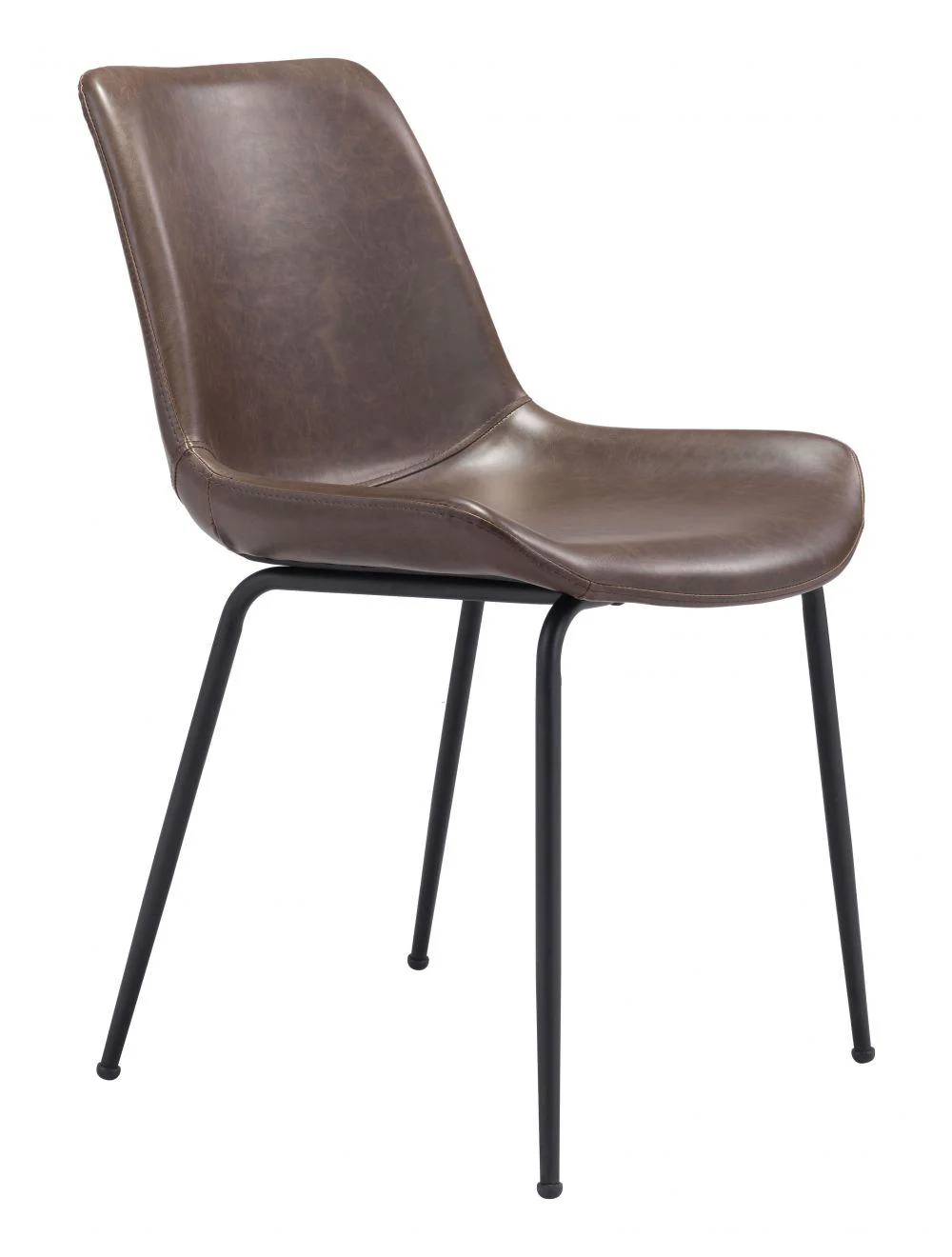 Byron Dining Chair (Set of 2) Brown - Frankwebs