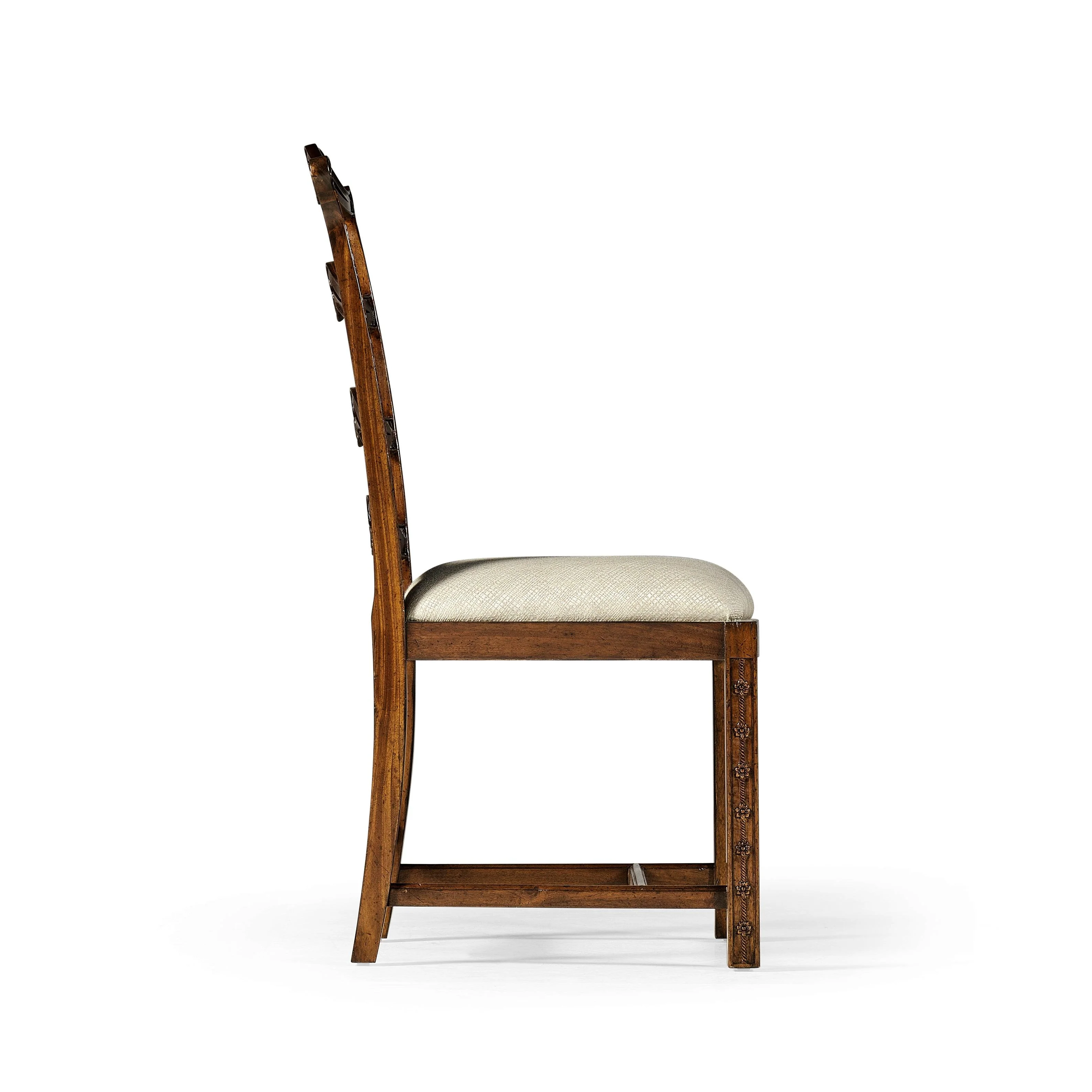 Buckingham Chippendale Pierced Back Dining Side Chair - Frankwebs