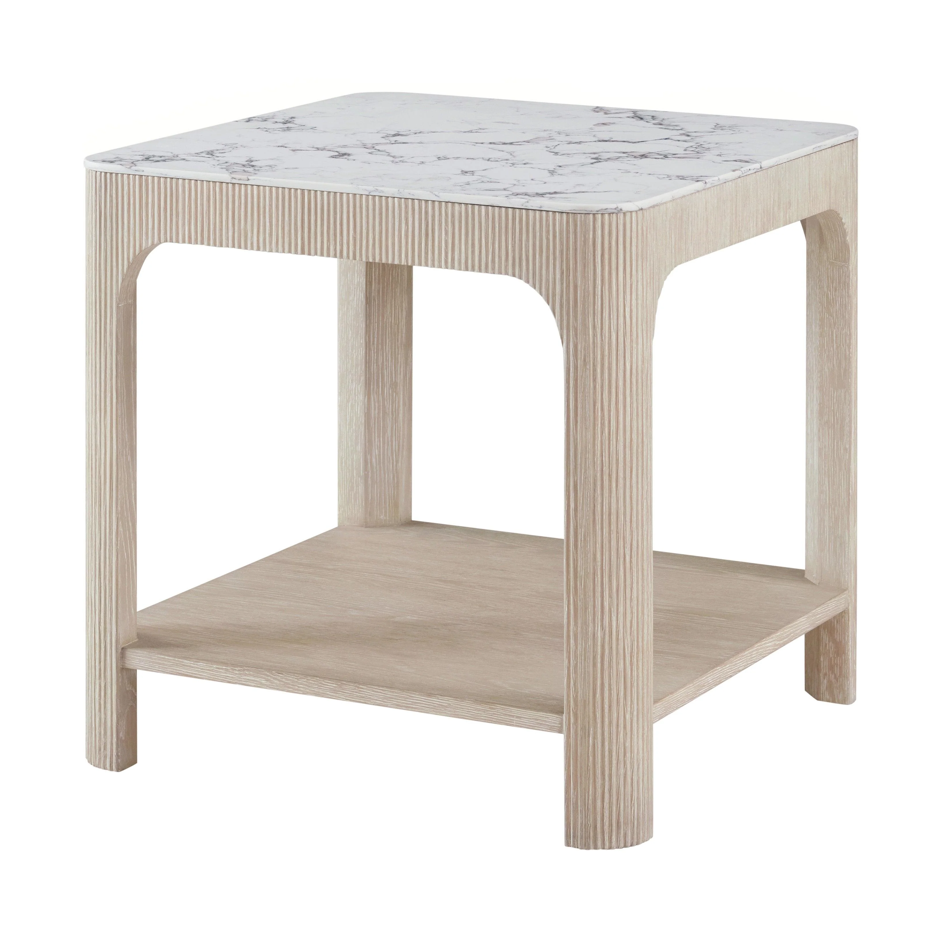 Horizon Square Quartz Side Table - Frankwebs