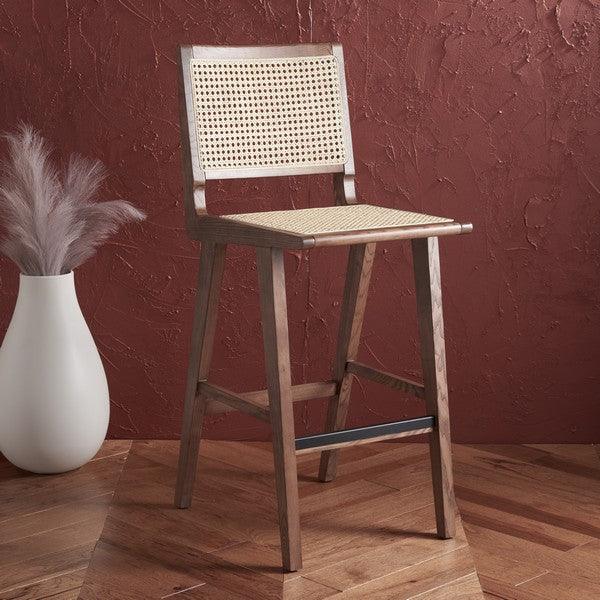 HATTIE FRENCH CANE BARSTOOL - Frankwebs
