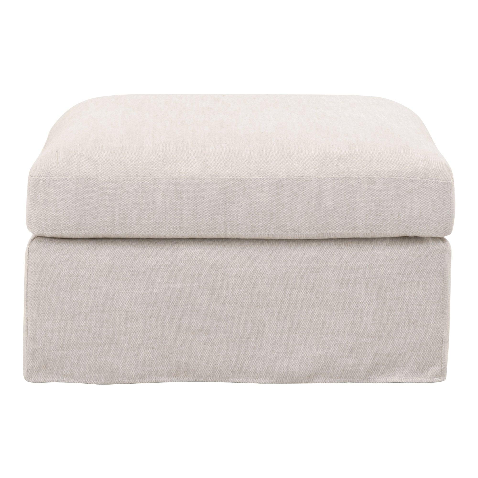 Lena Modular Slipcover Ottoman - Frankwebs