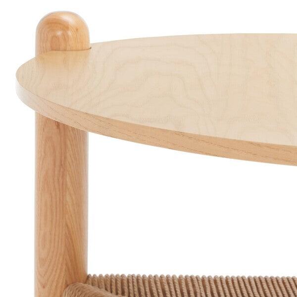 MACIANNA WOVEN SHELF COFFEE TABLE - Frankwebs