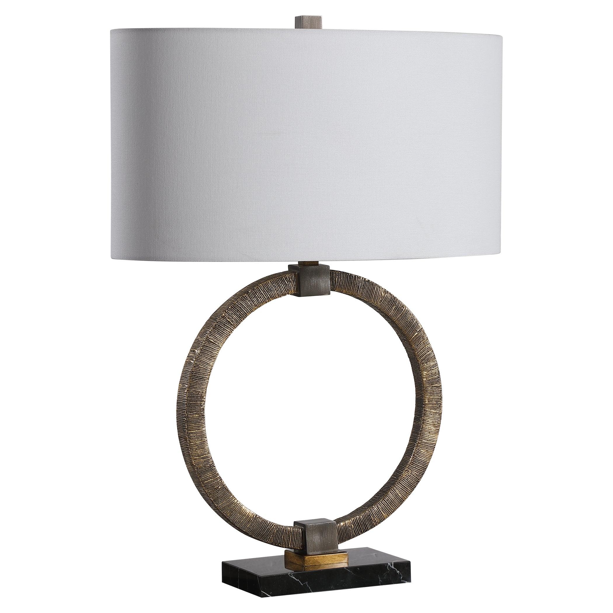 RELIC AGED GOLD TABLE LAMP - Frankwebs