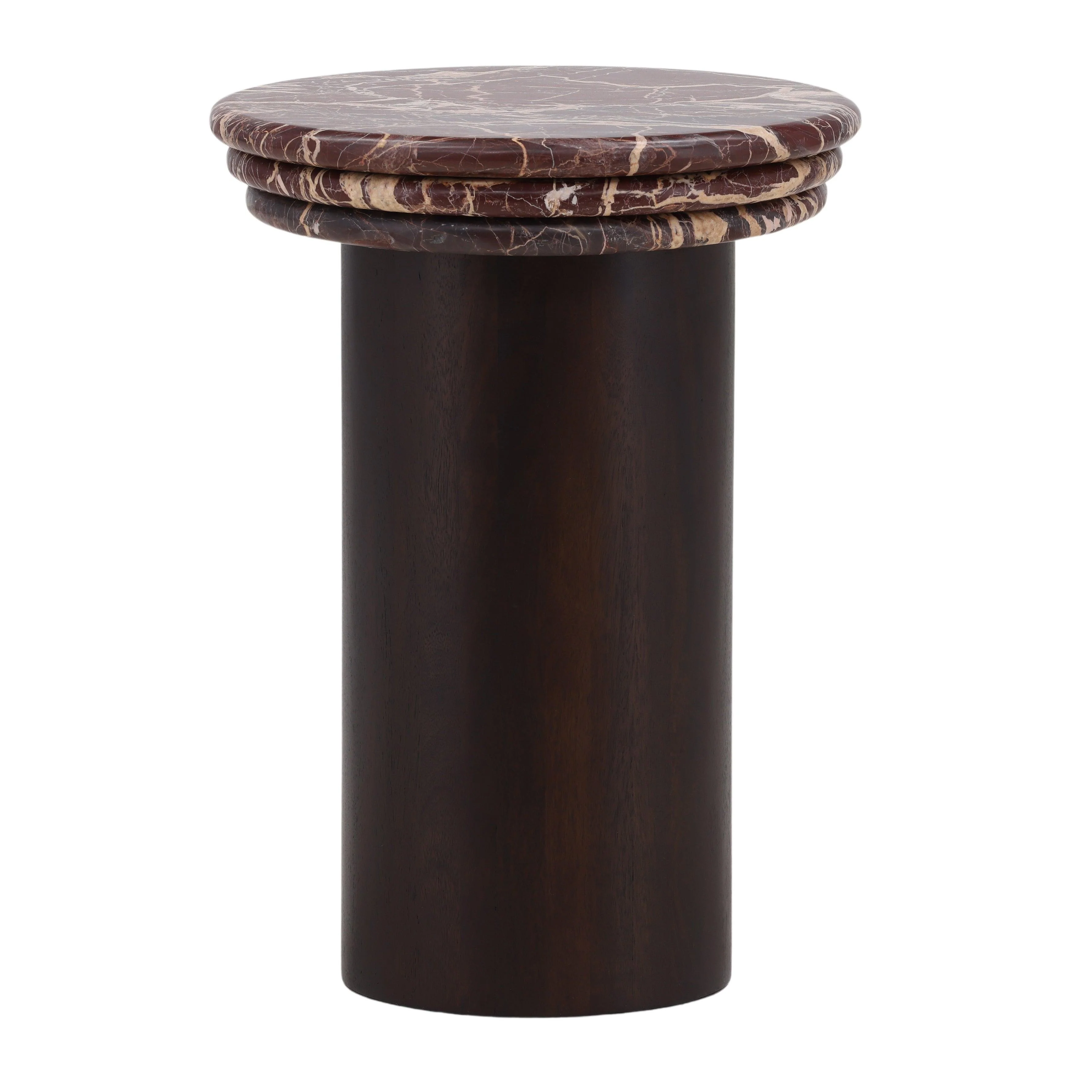 Ayden End Table Dark Brown - Frankwebs