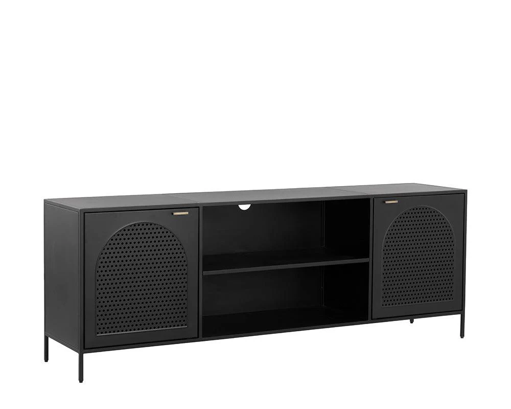 Aziza Media Console And Cabinet - Frankwebs