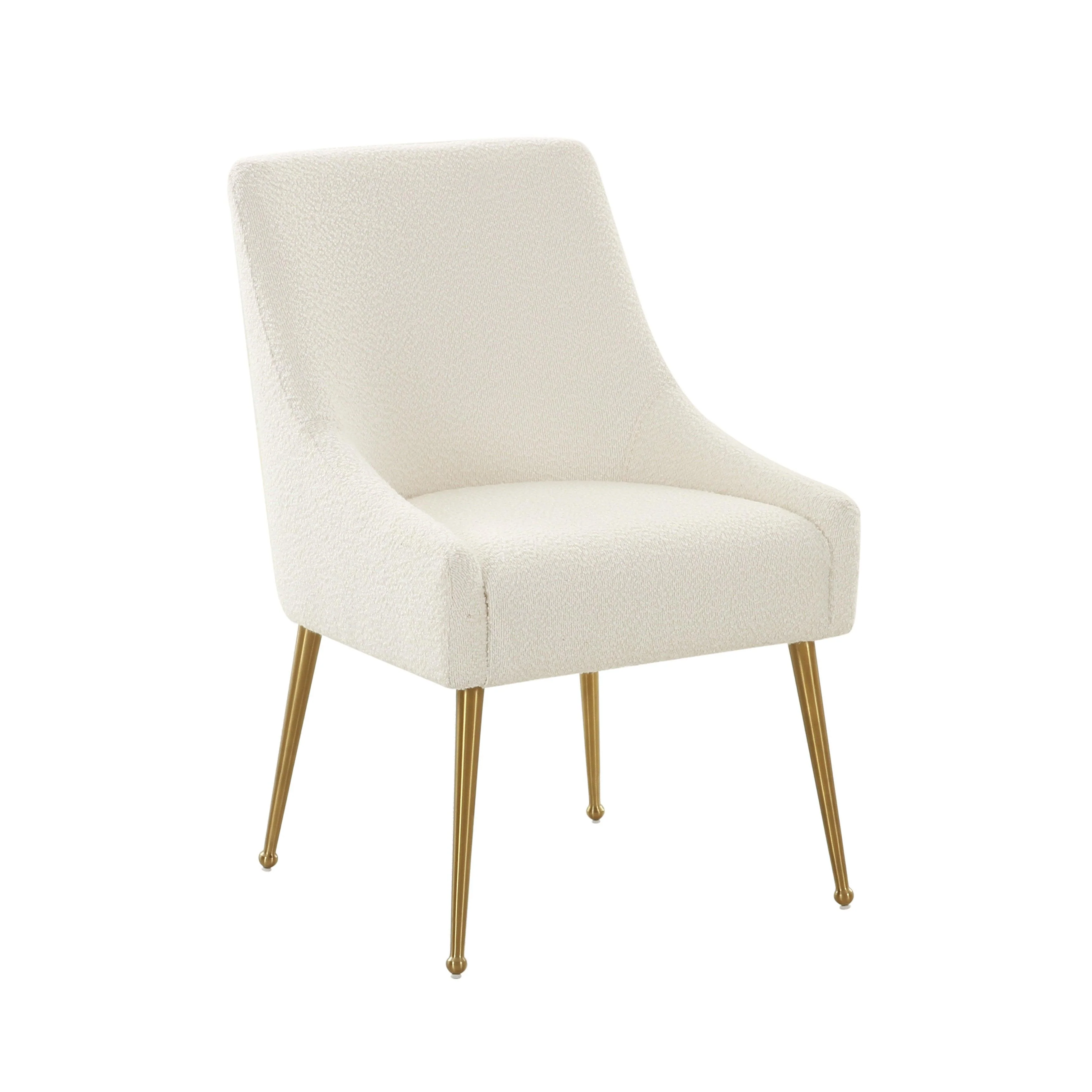 Beatrix Cream Boucle Side Chair - Frankwebs