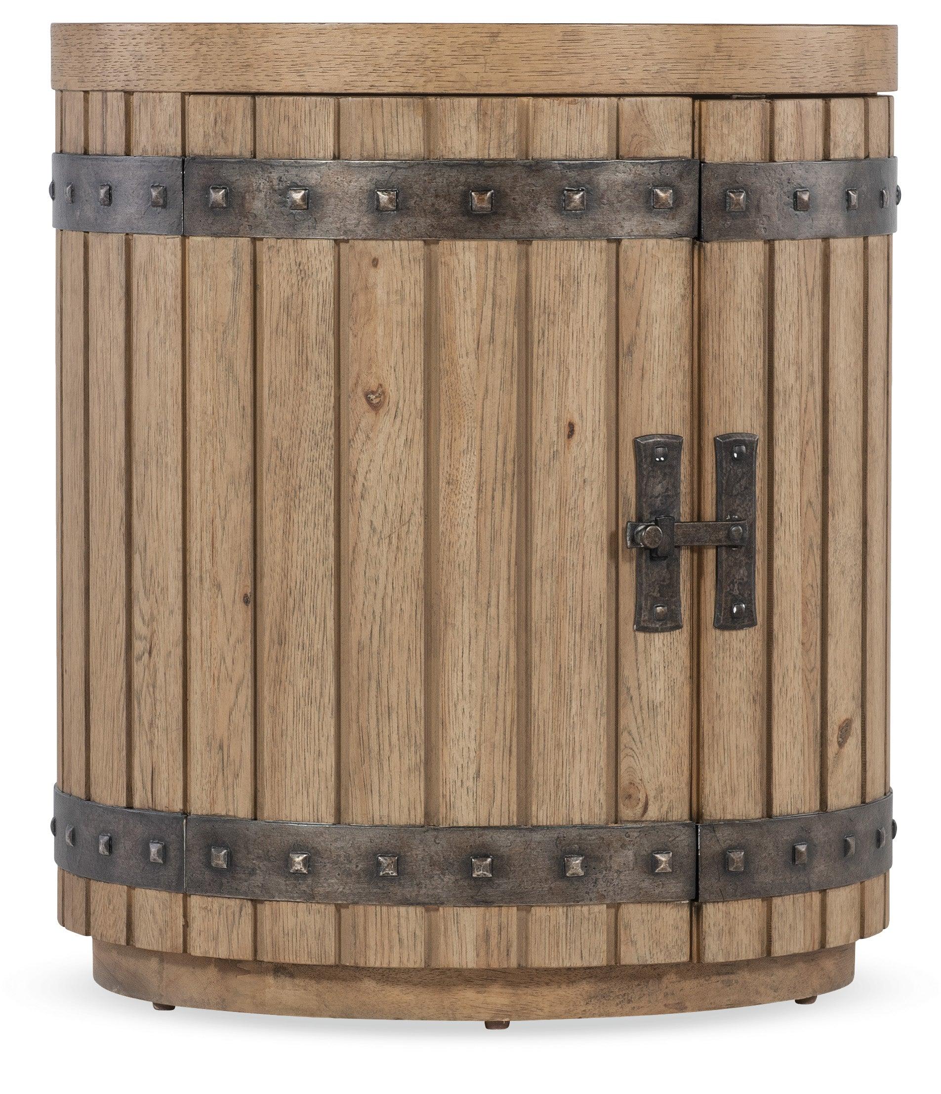 Vineyard Row Wine Barrel End Table - Frankwebs