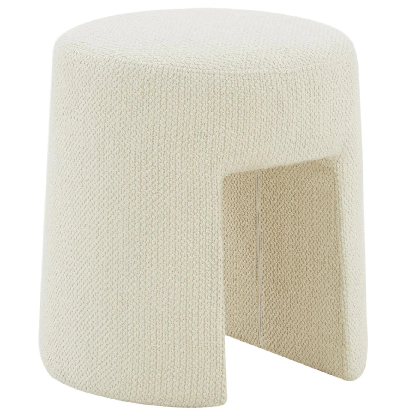 GINNY UPHOLSTERED OTTOMAN - Frankwebs
