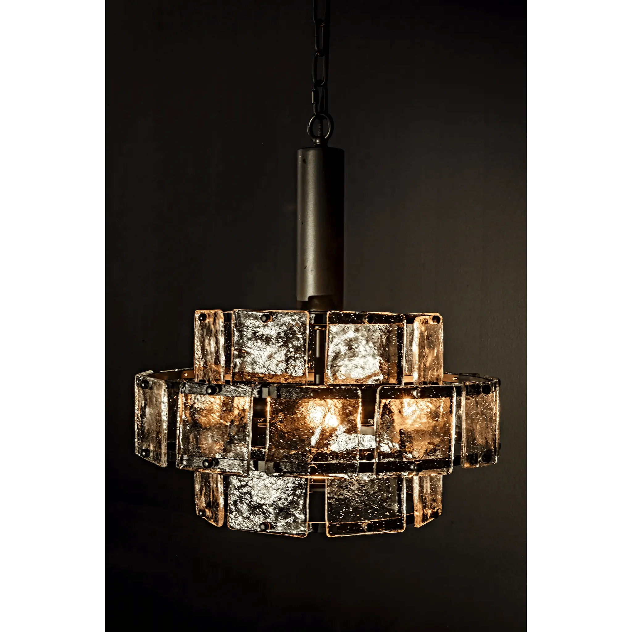 Bergdorf Pendant, Black Steel - Frankwebs