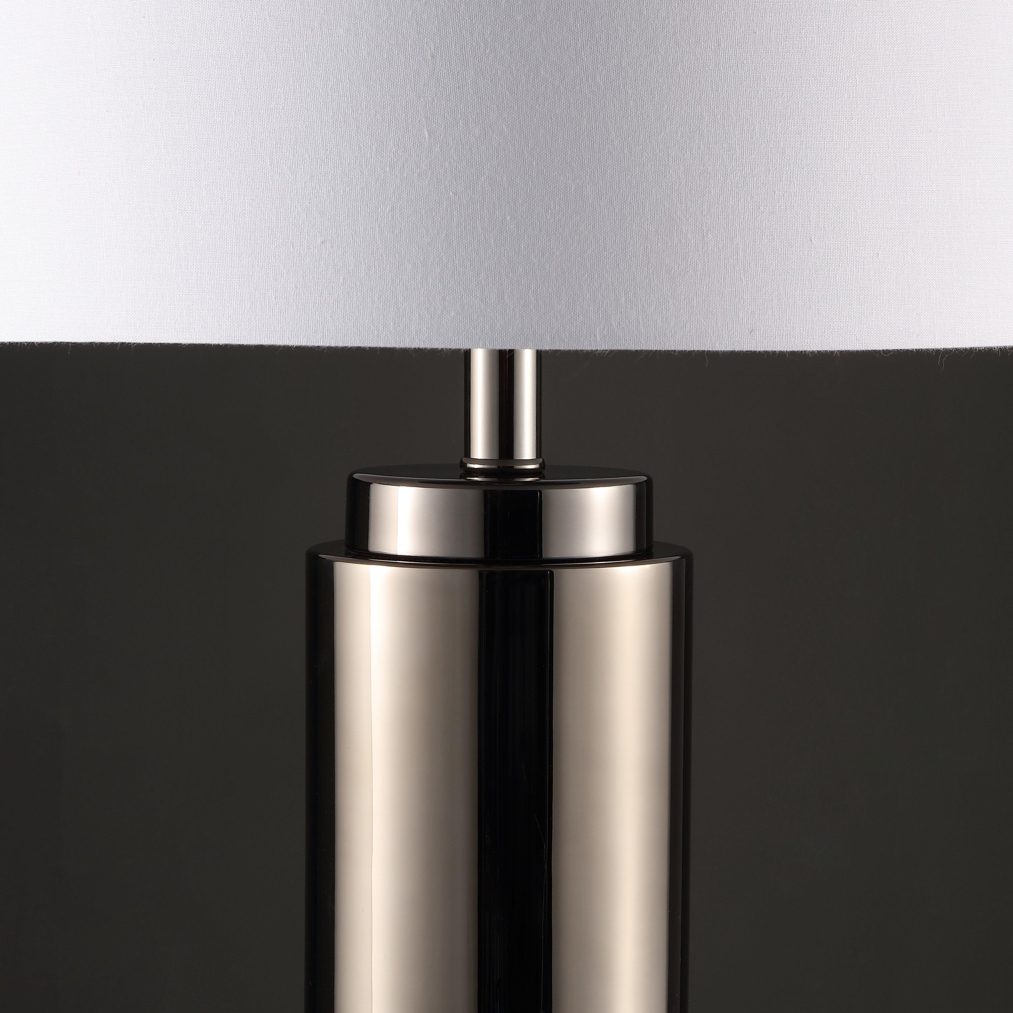 TERRY METAL PILLAR TABLE LAMP - Frankwebs
