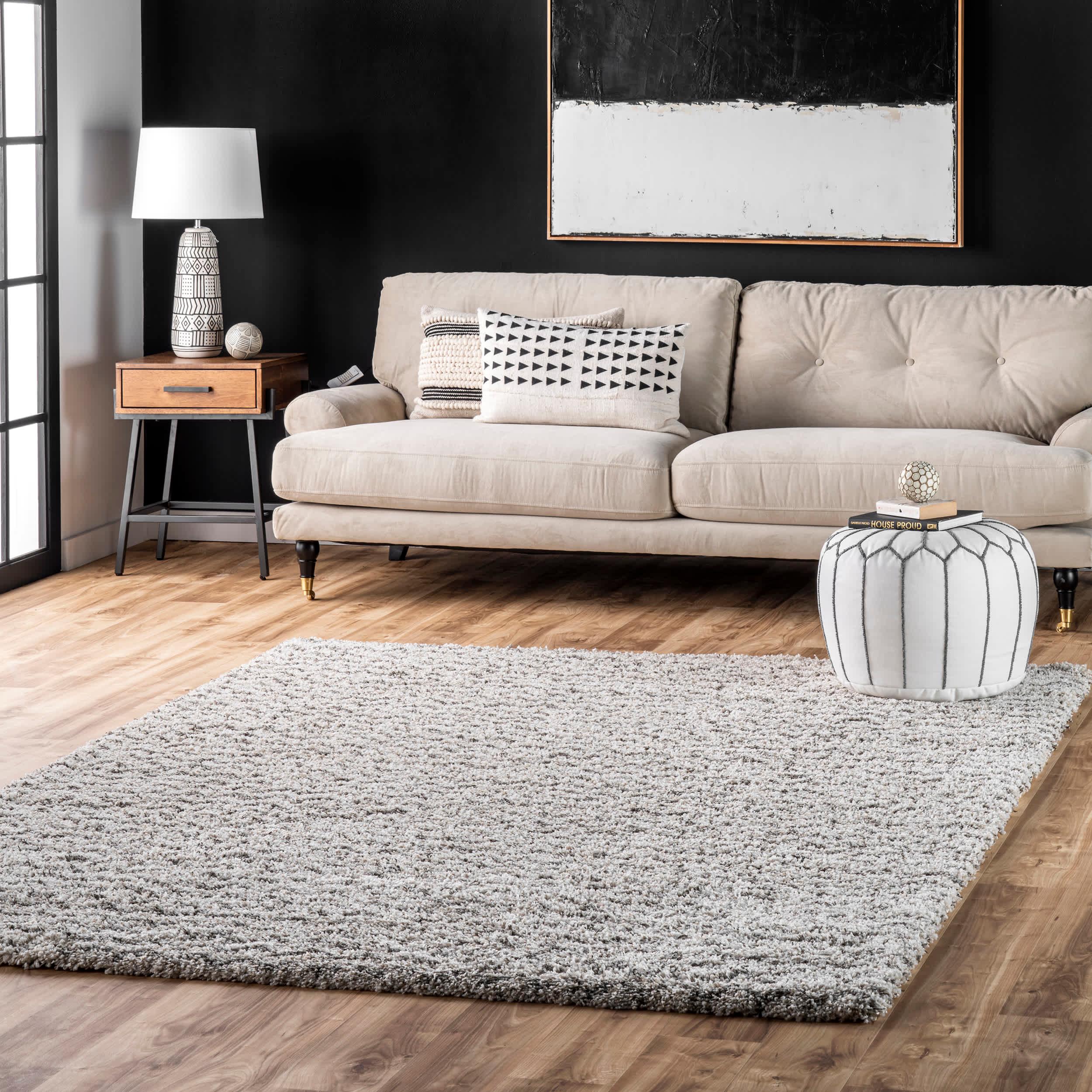 Cuellar Chevron Shaggy Area Rug - Frankwebs