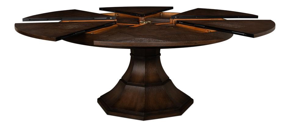 Giselle Jupe Table Med Burnt Brown Oak - Frankwebs