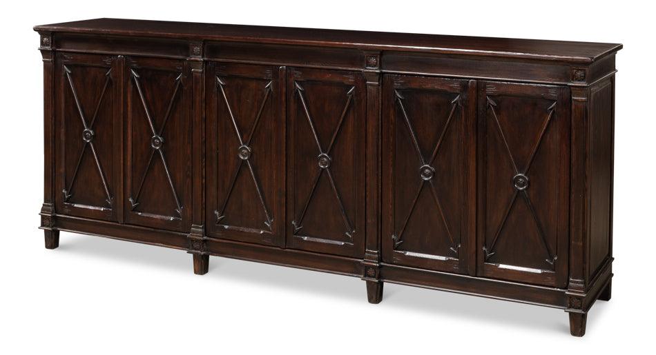Marksman Sideboard - Dark Brown - Frankwebs
