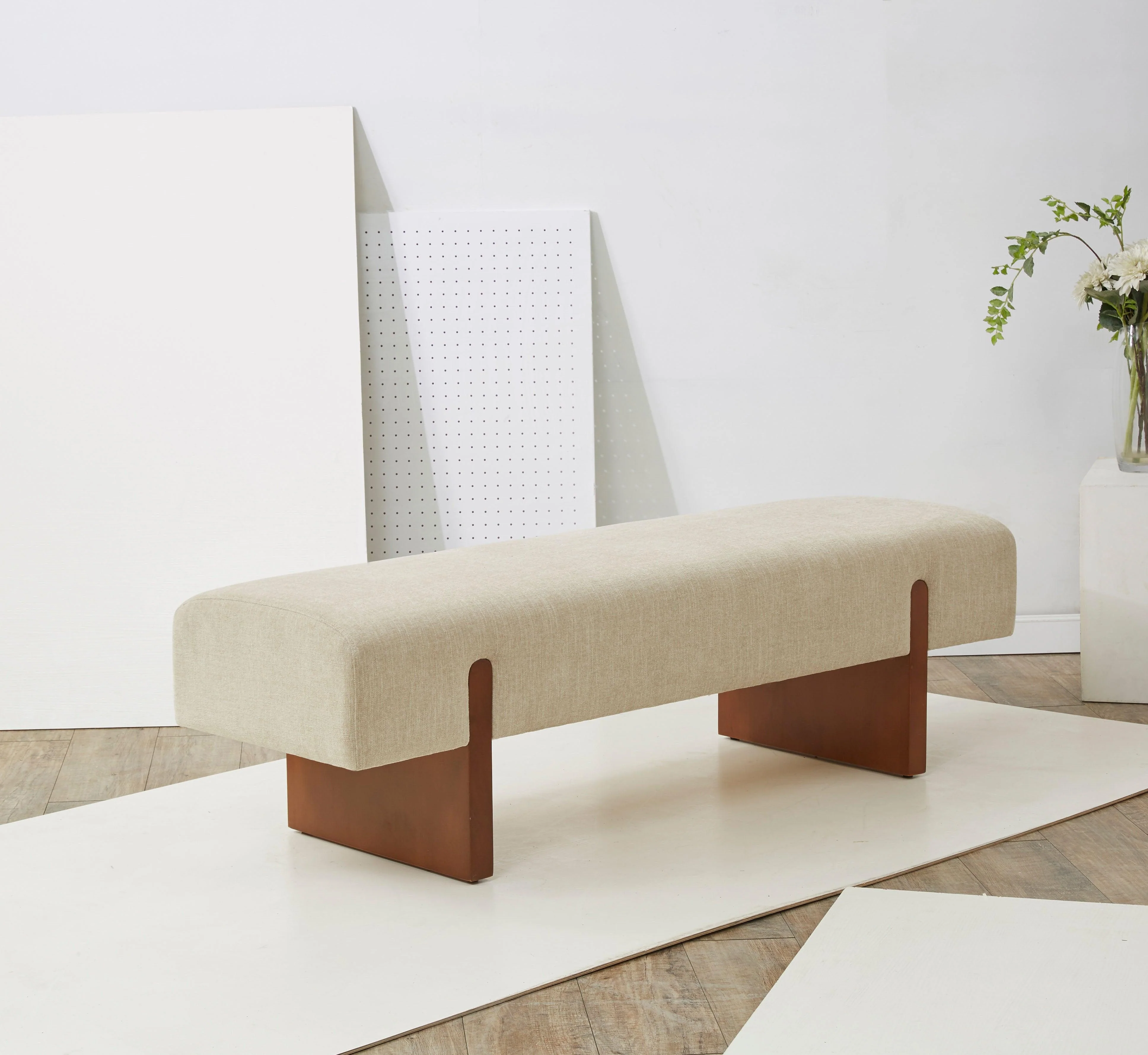 KANDISS LINEN BENCH - Frankwebs