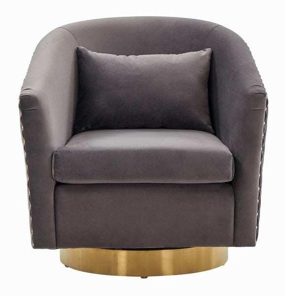 CLARA QUILTED SWIVEL TUB CHAIR - Frankwebs