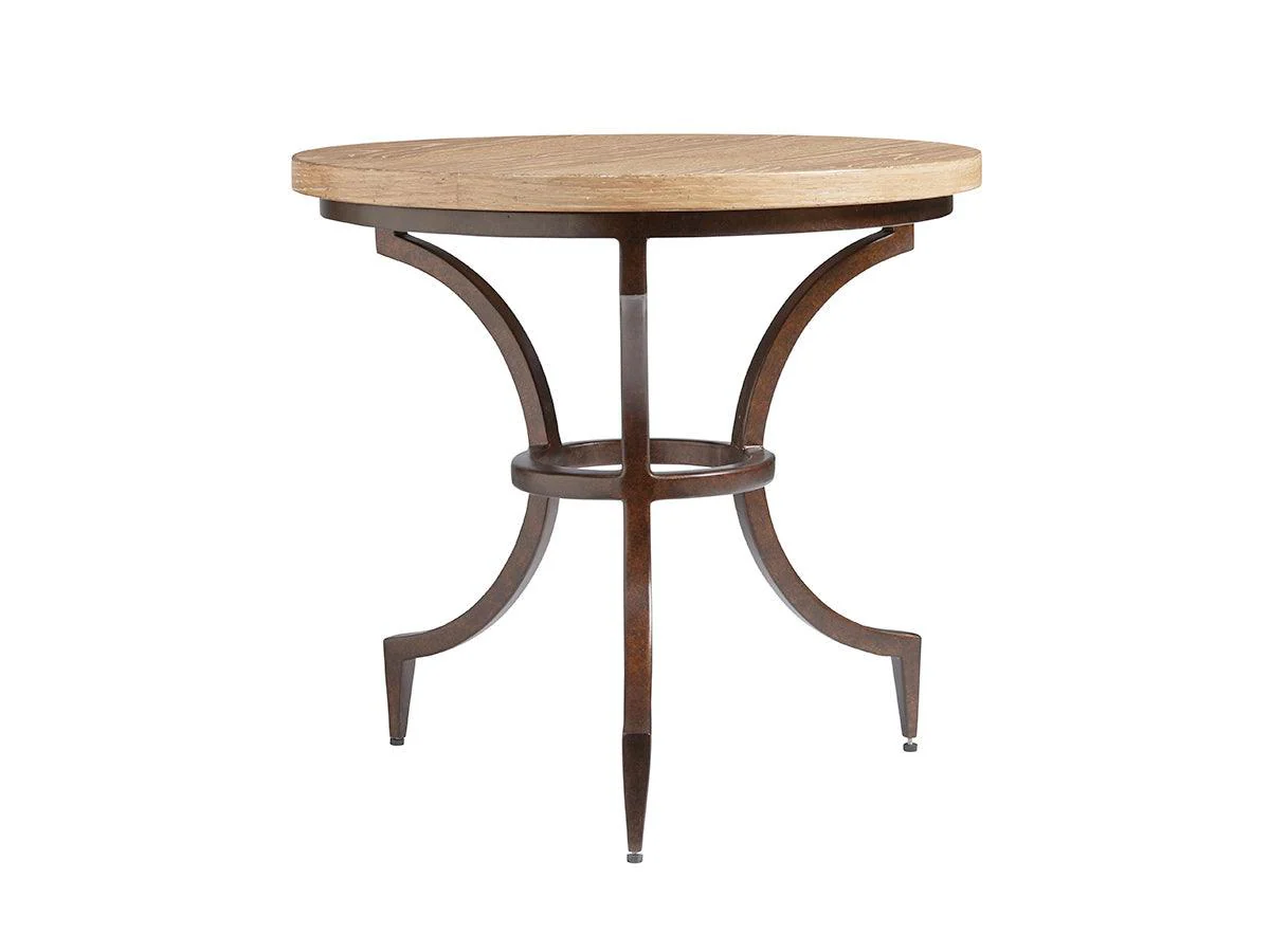 Los Altos Flemming Round End Table - Frankwebs