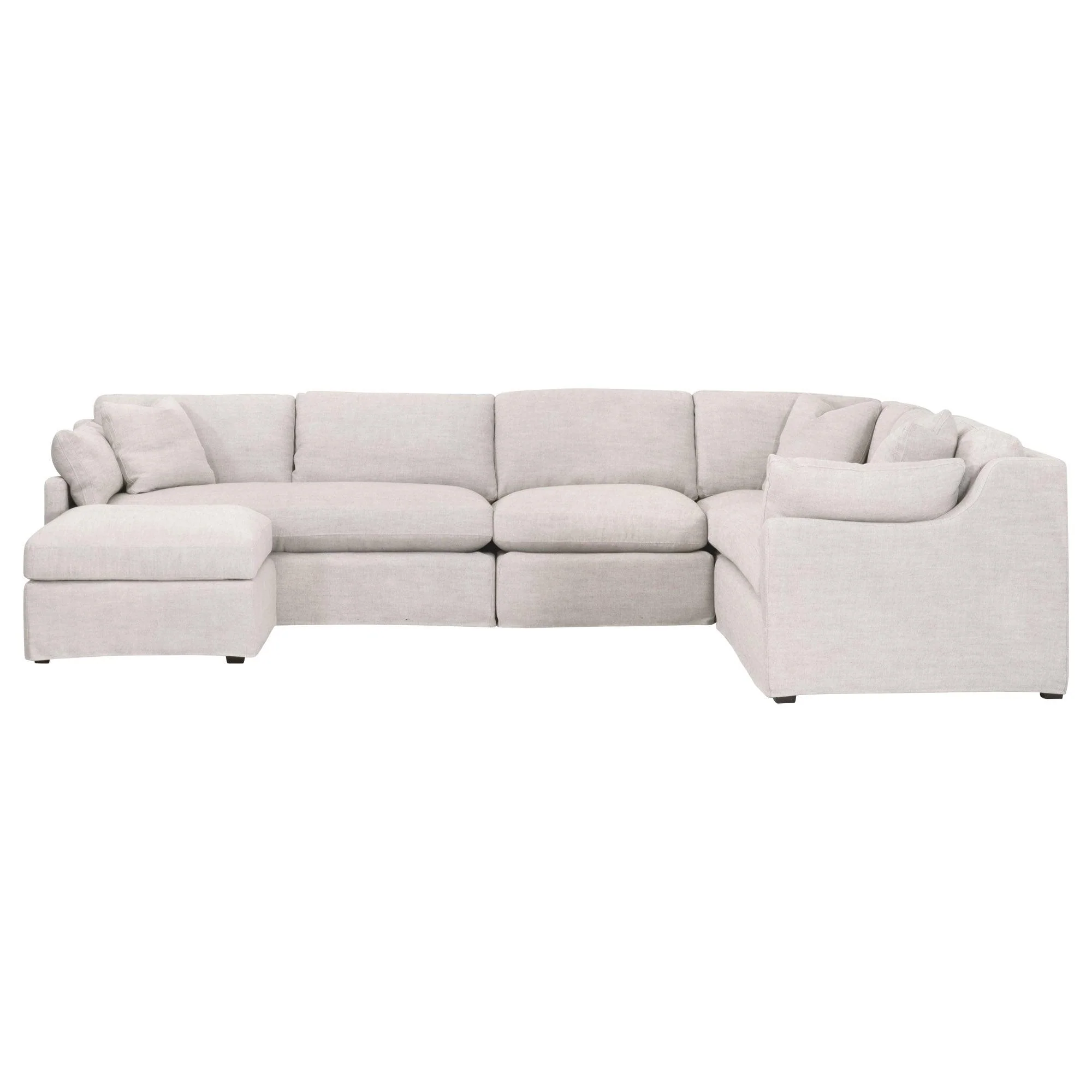 Lena Modular Slipcover Ottoman - Frankwebs