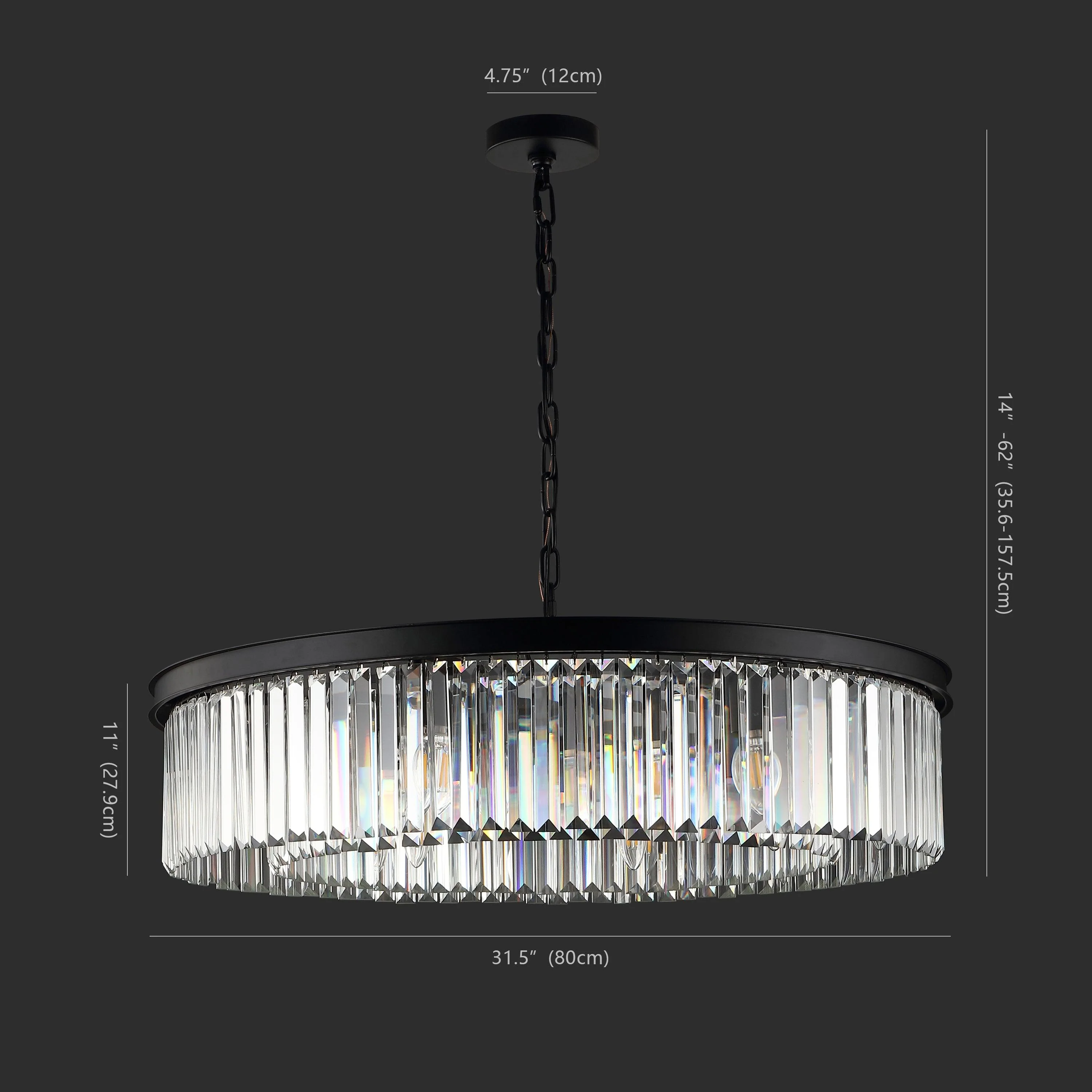 JENNAYA CRYSTAL CHANDELIER - Frankwebs