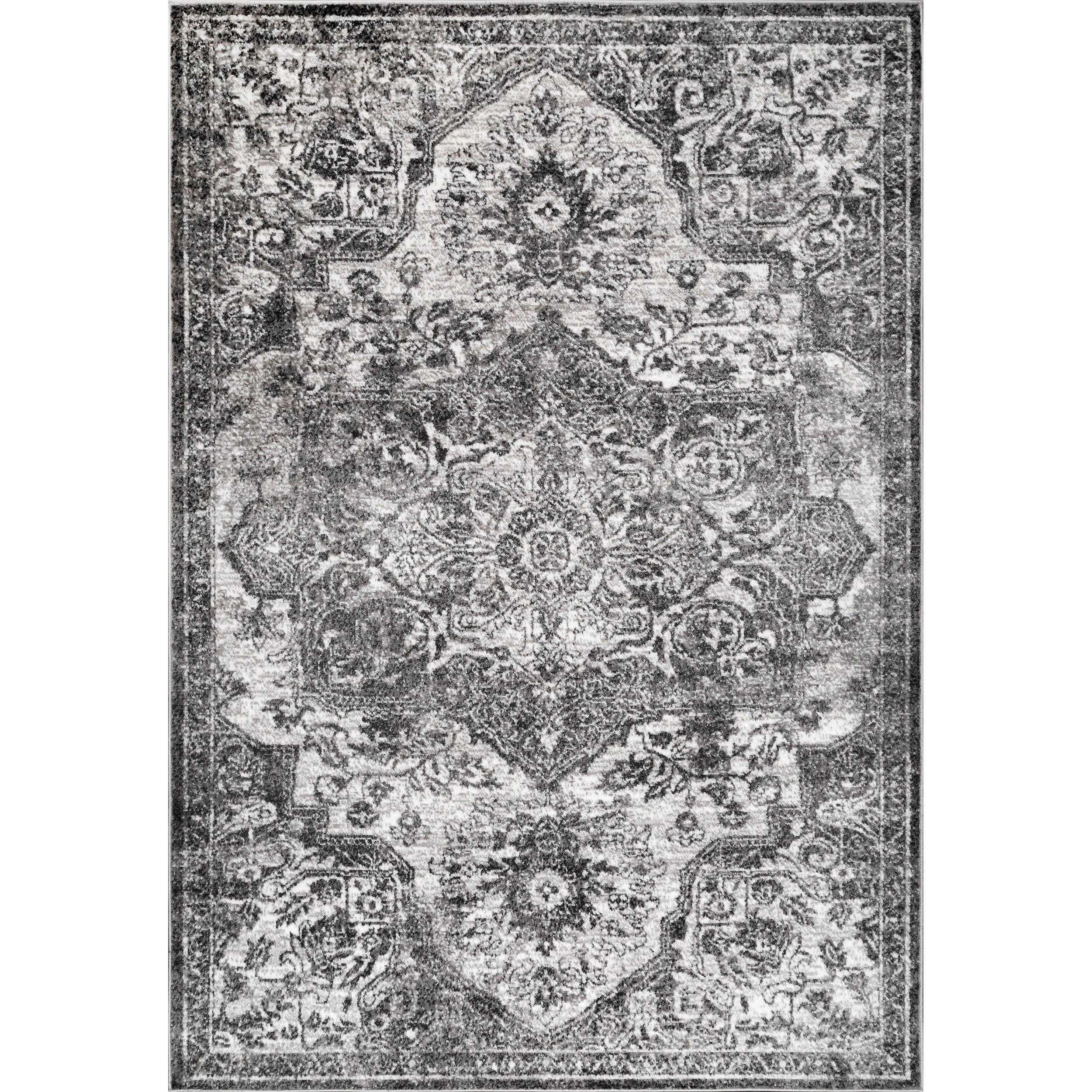 Maryanne Transitional Medallion Area Rug - Frankwebs