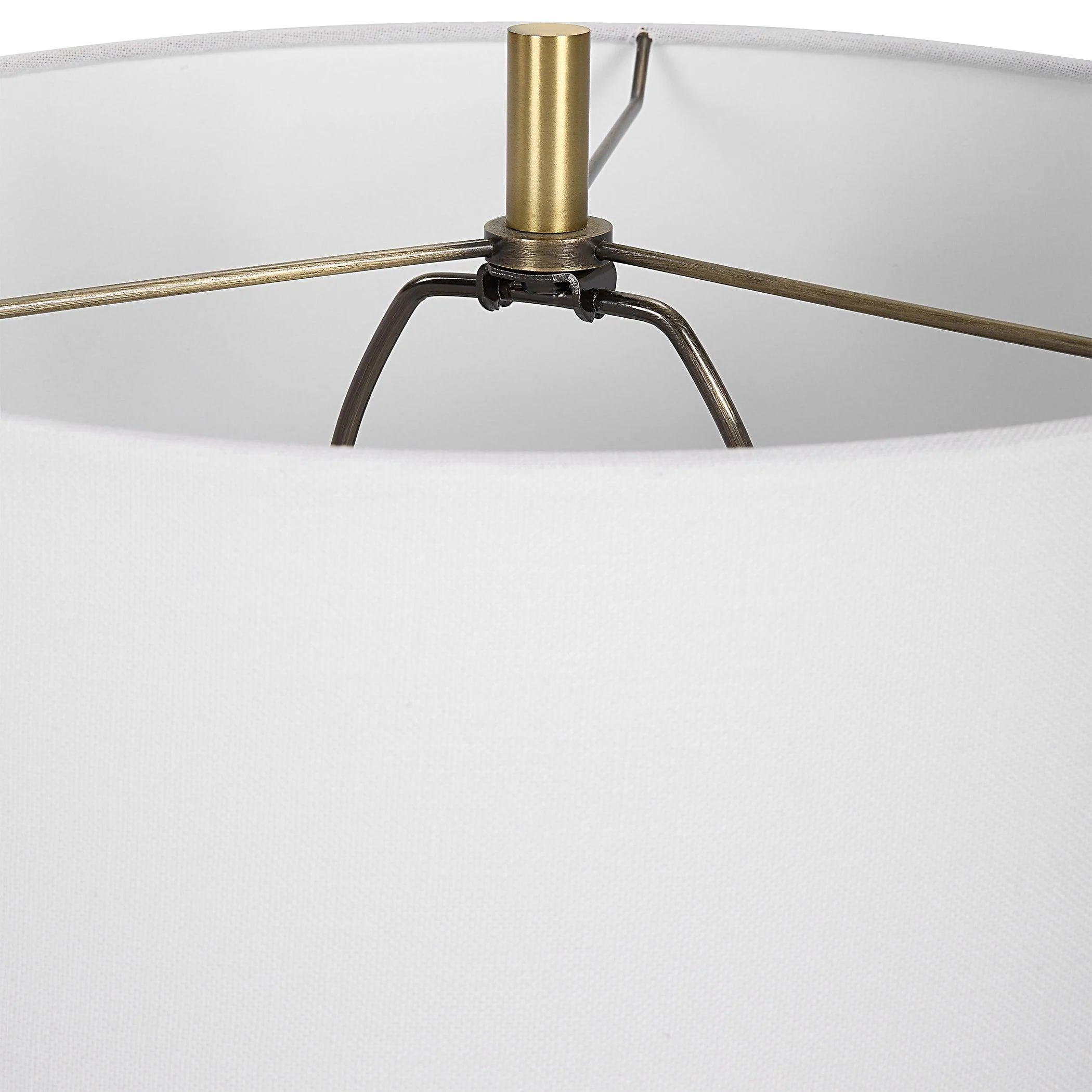 Coil Sculpted Blue Table Lamp - Frankwebs