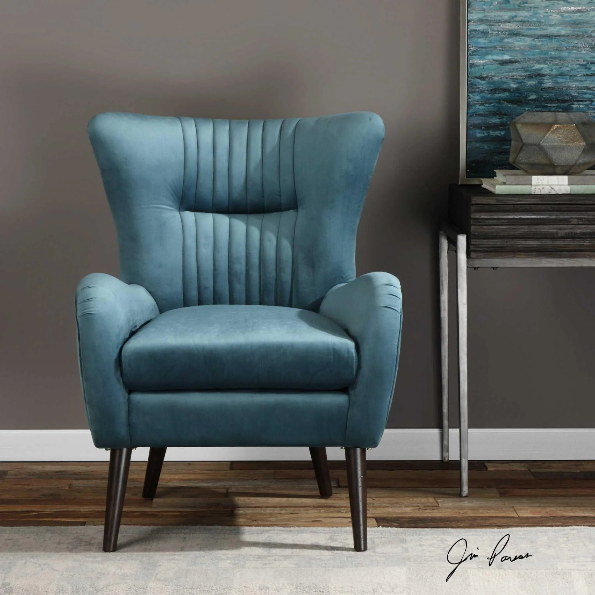 Dax Mid-Century Accent Chair - Frankwebs