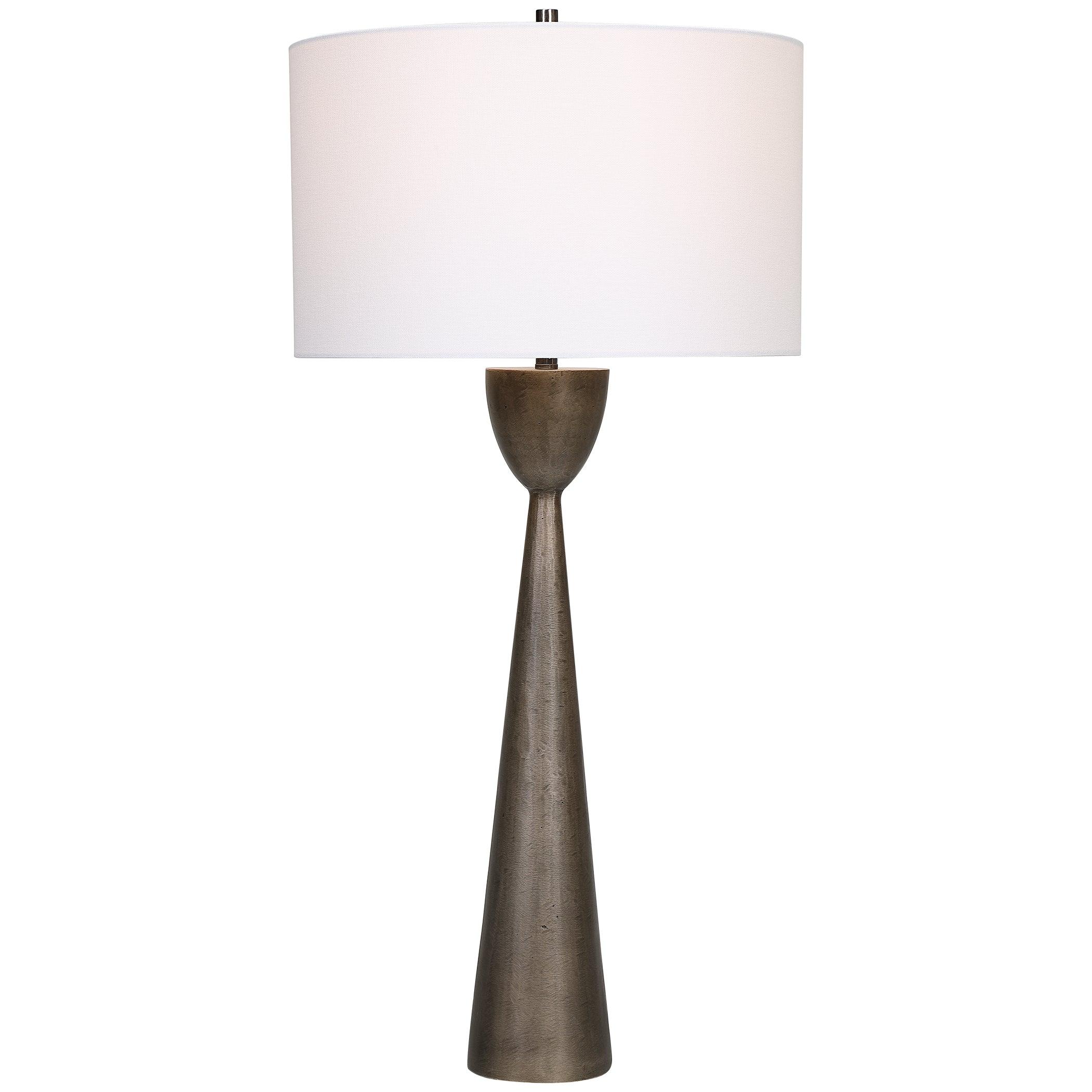 WALLER HANDCRAFTED CAST TABLE LAMP - Frankwebs