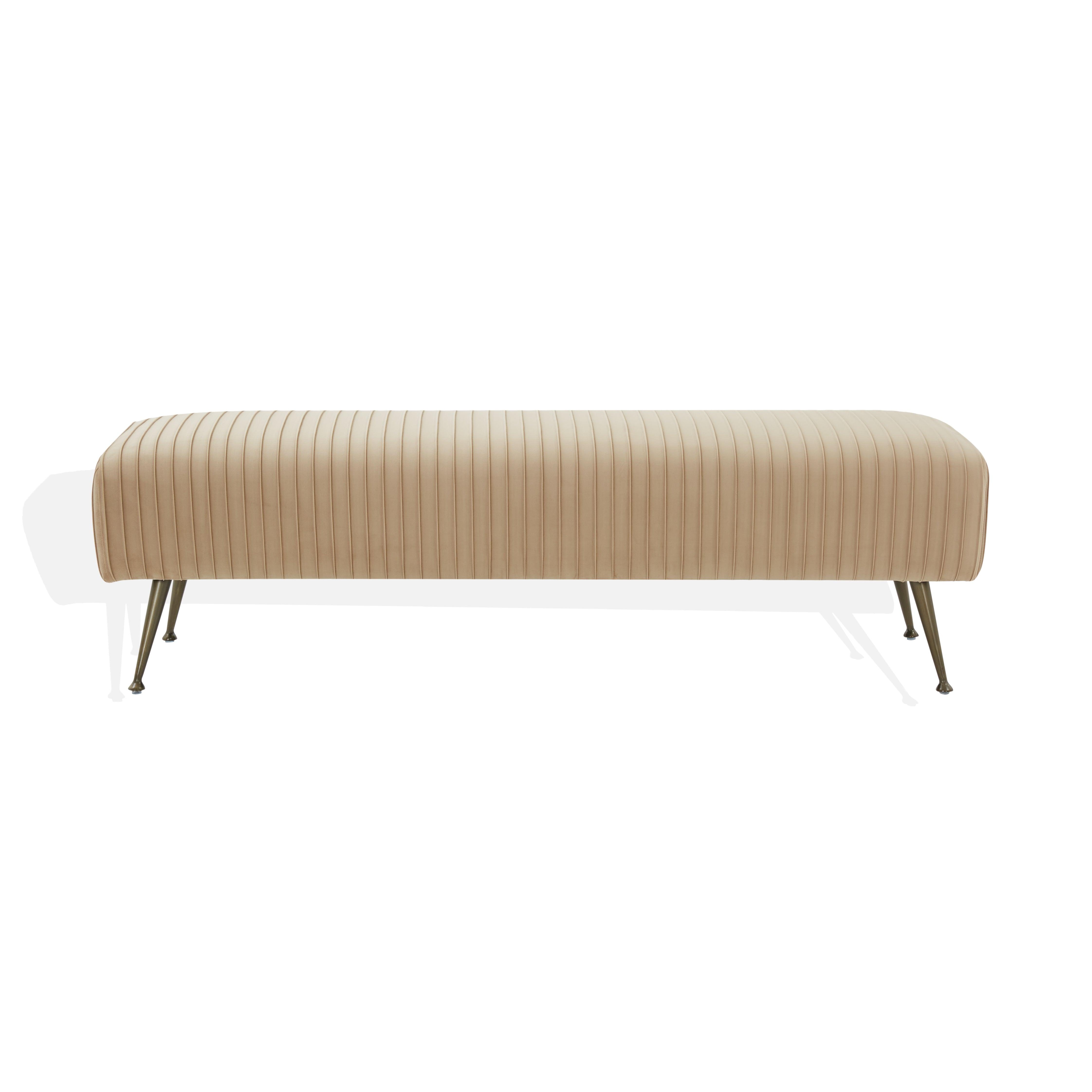 SALOME VELVET BENCH - Frankwebs