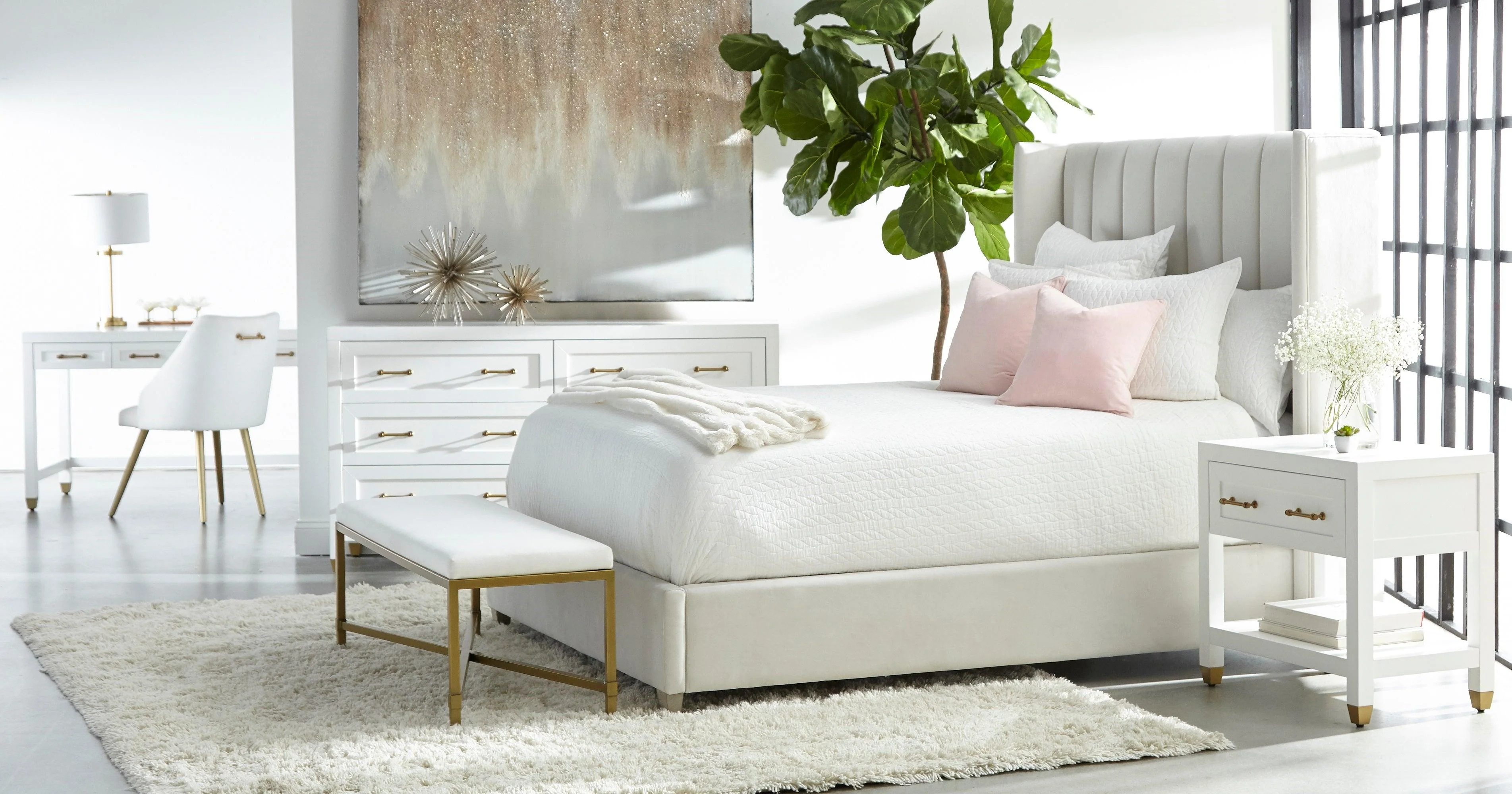 Stella 1-Drawer Nightstand - Frankwebs