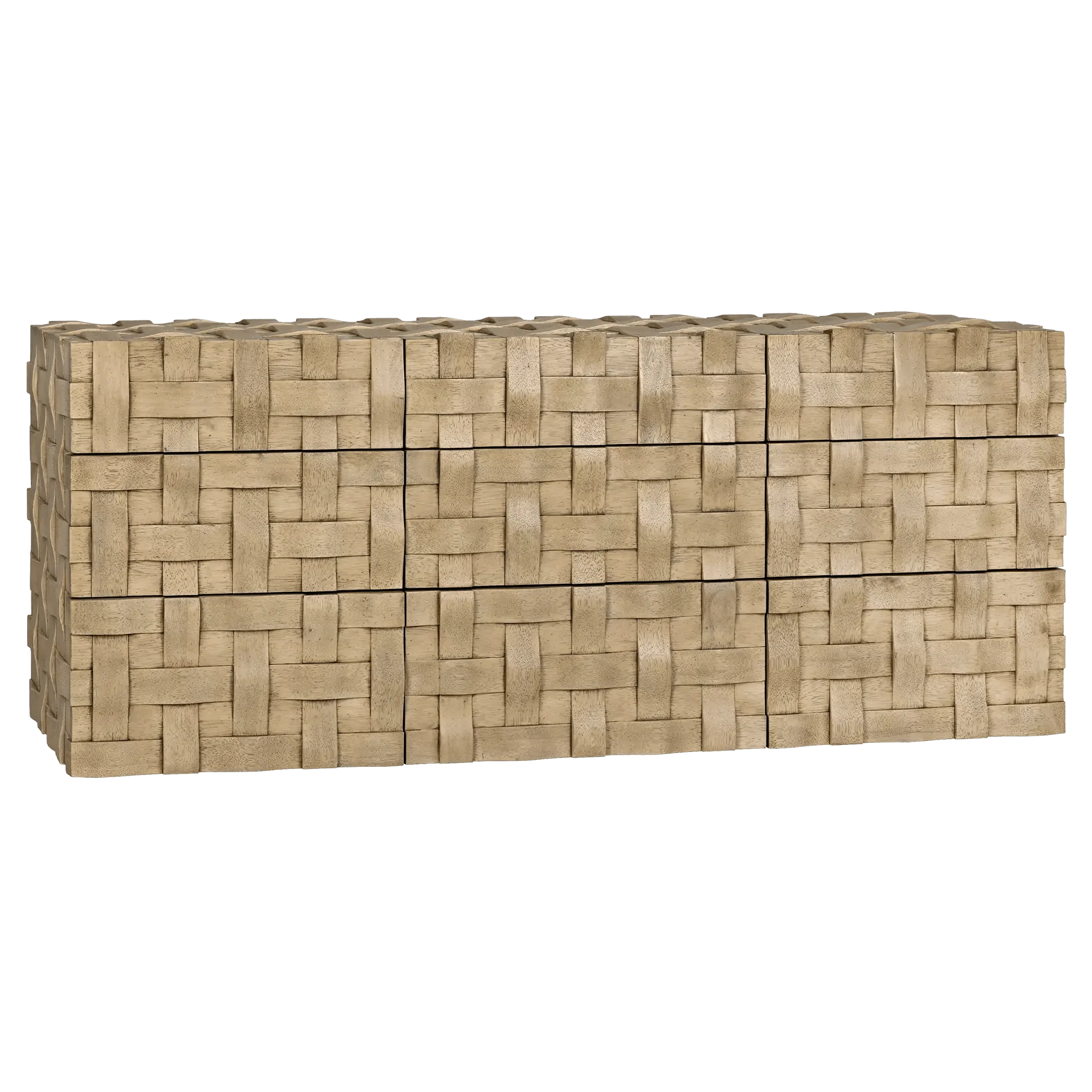 Weave Sideboard, Bleached Walnut - Frankwebs