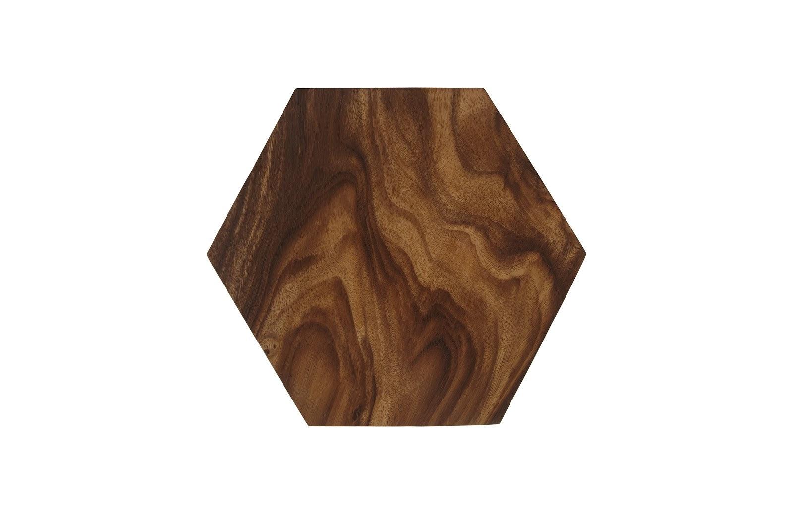 Honeycomb Side Table, Chamcha Wood, LG - Frankwebs