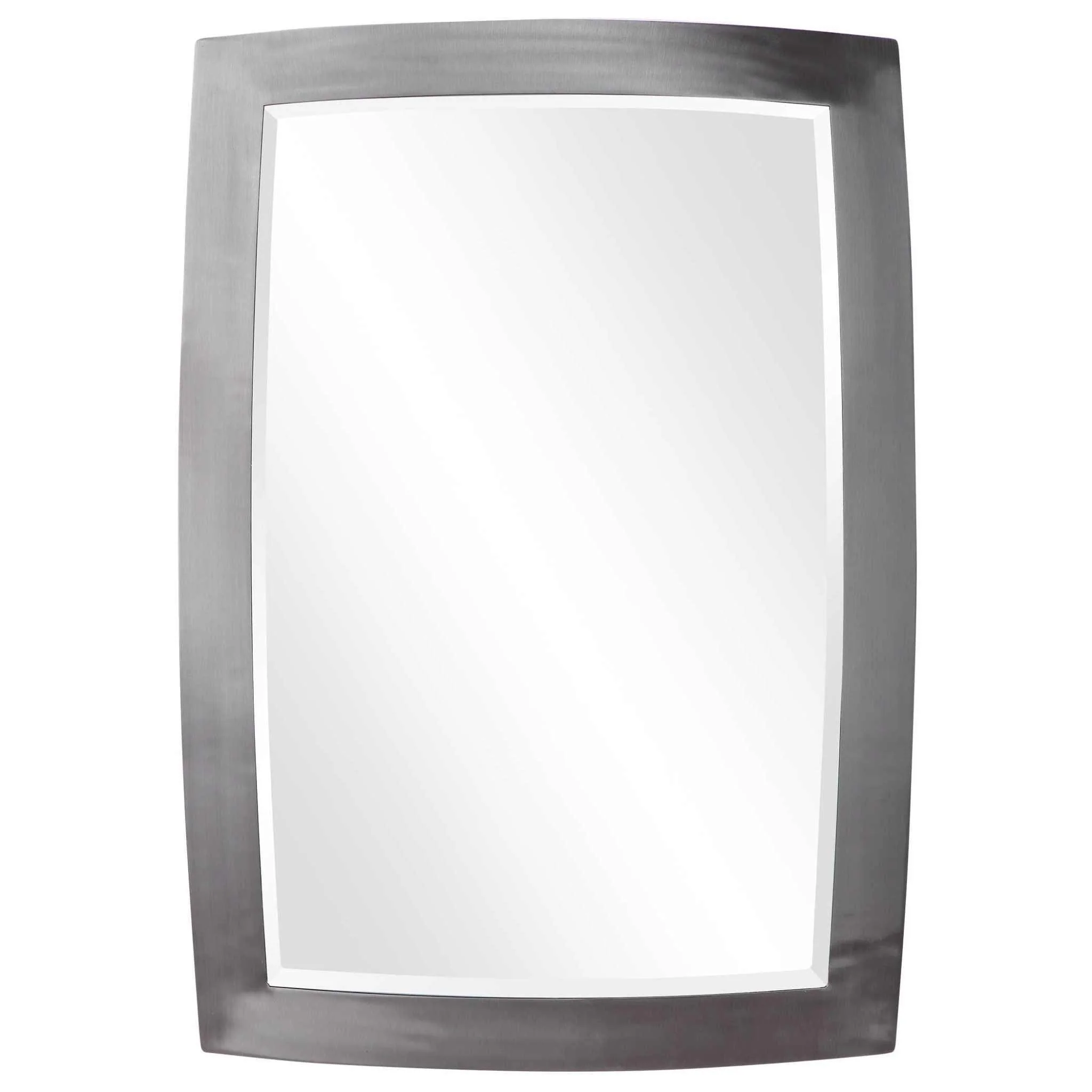 HASKILL BRUSHED NICKEL MIRROR - Frankwebs
