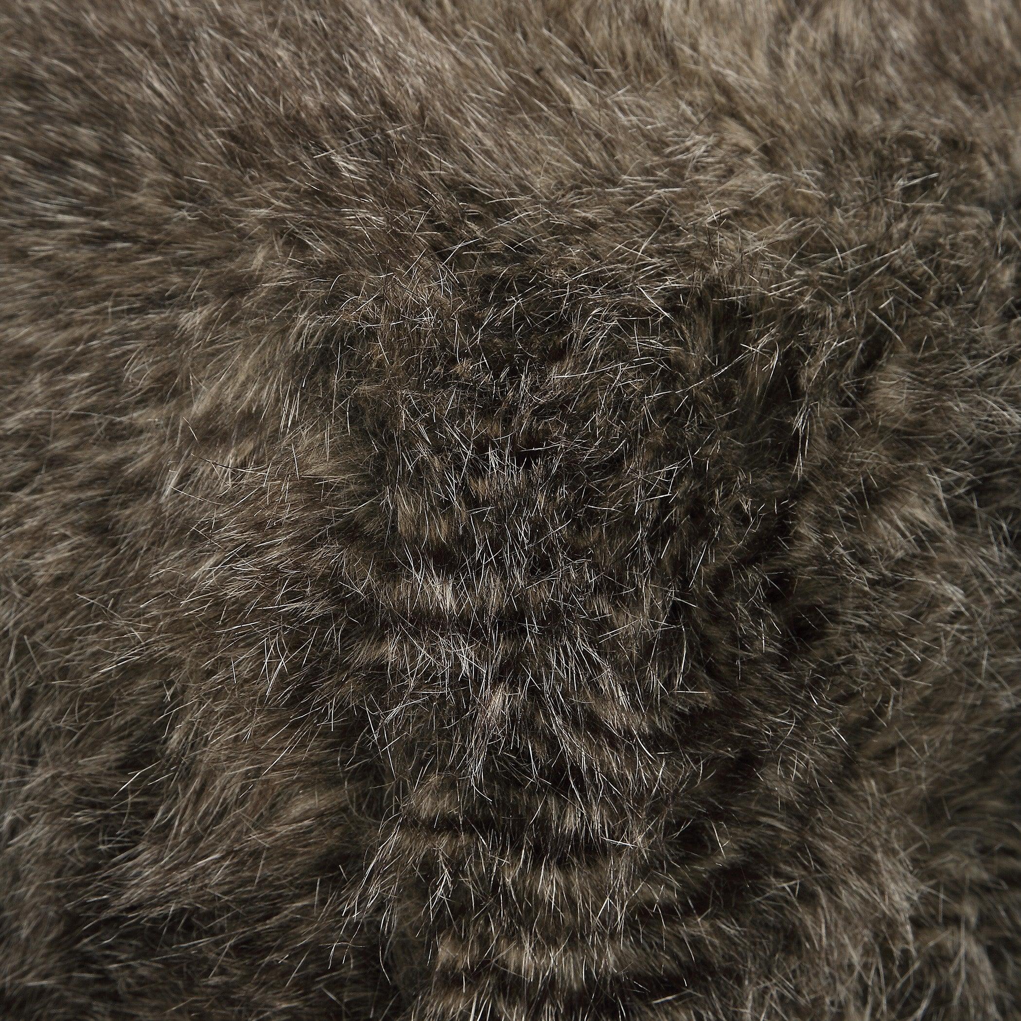 JAYNA FUR OTTOMAN - Frankwebs