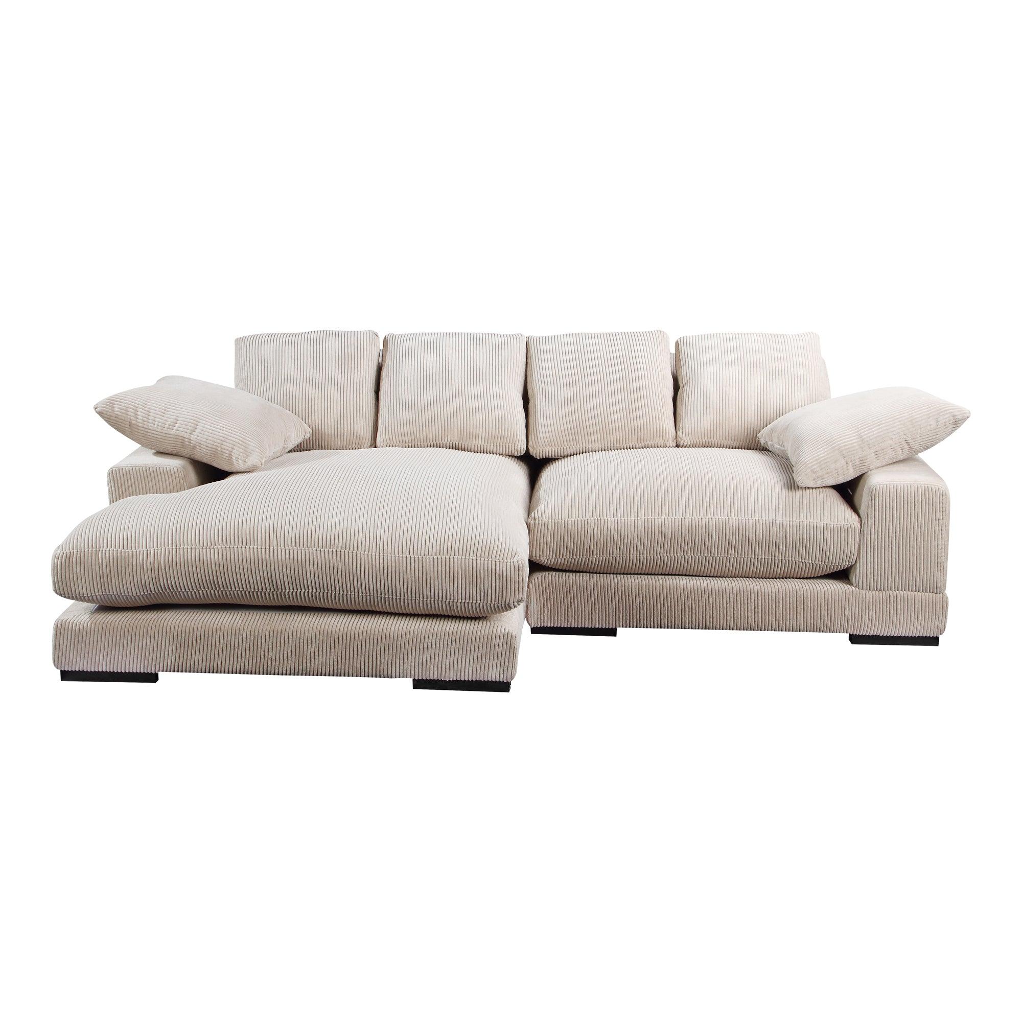Plunge Sectional Cappuccino - Frankwebs