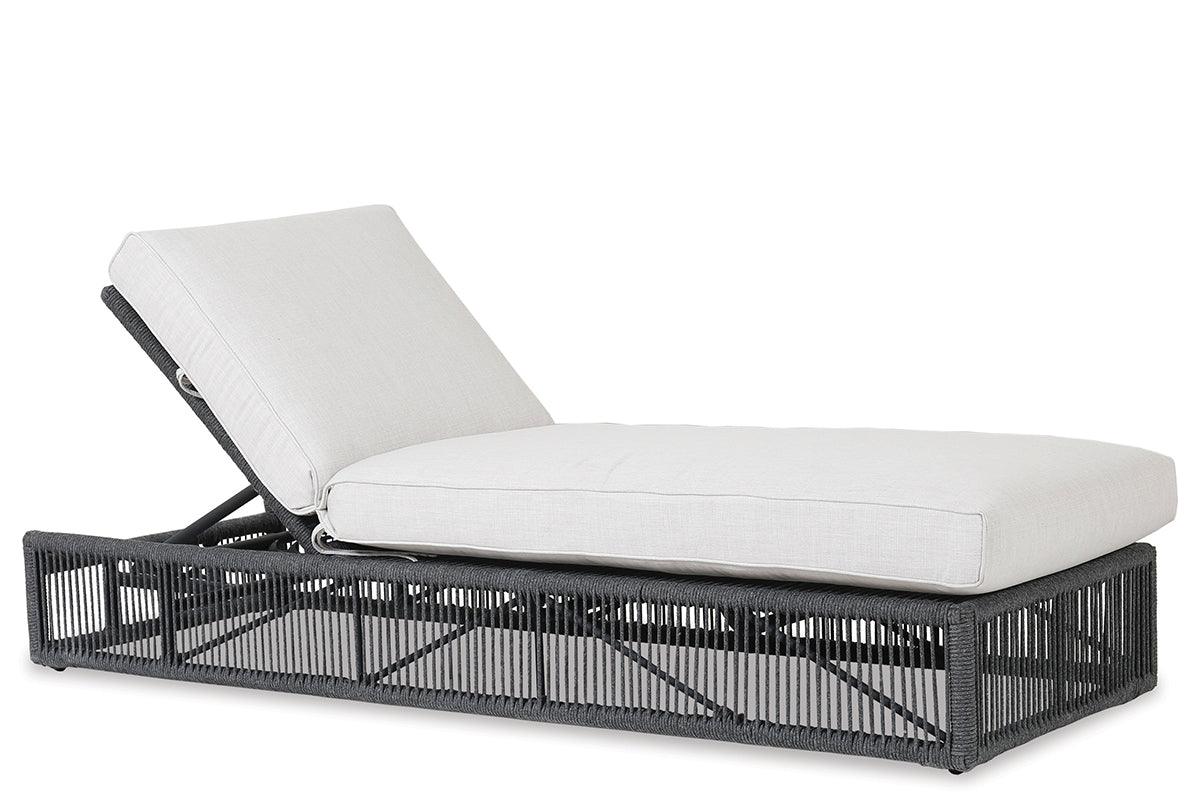 Milano Adjustable Chaise in Echo Ash w/ Self Welt - Frankwebs