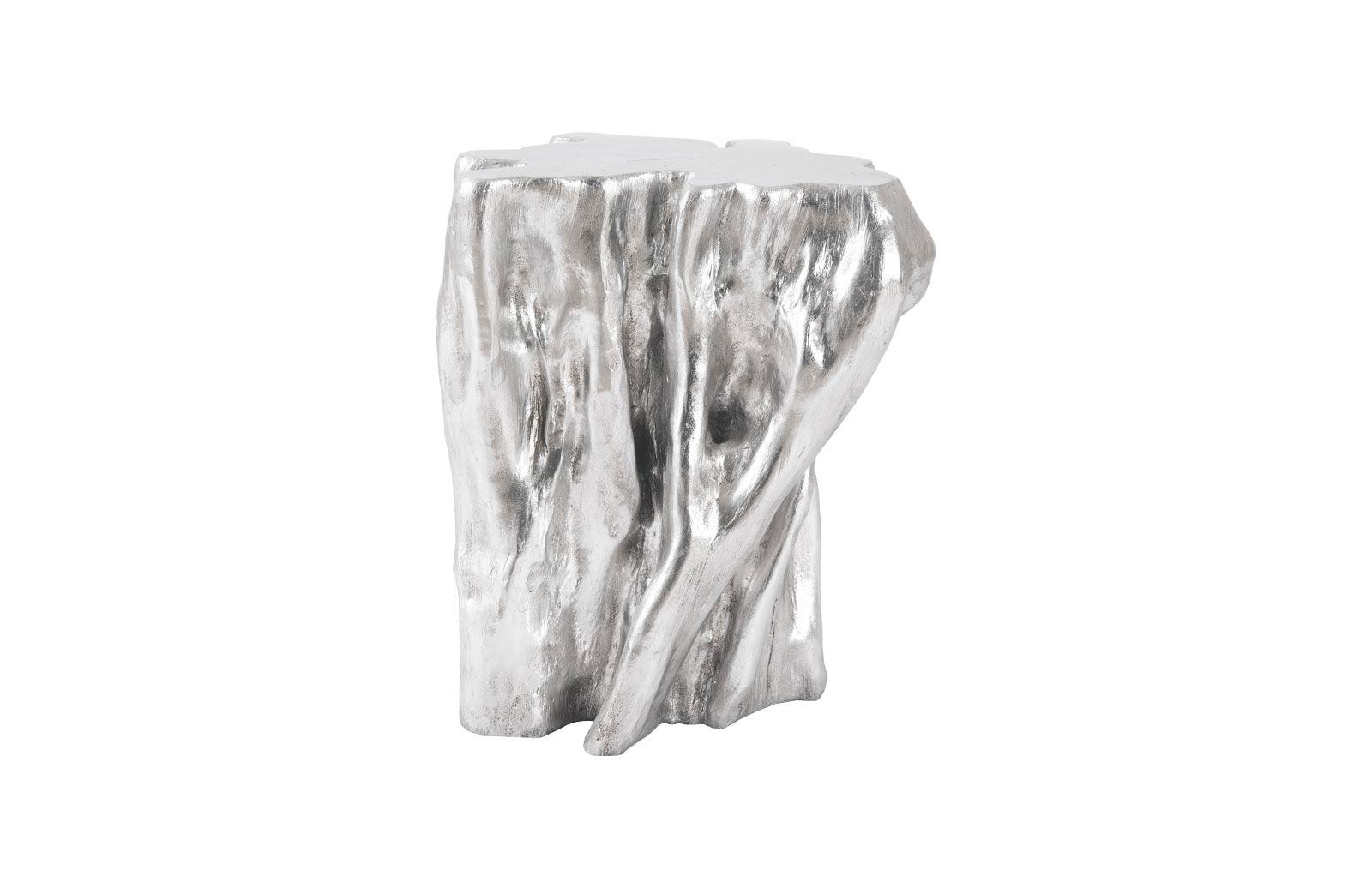Copse Stool, Silver Leaf, Small - Frankwebs