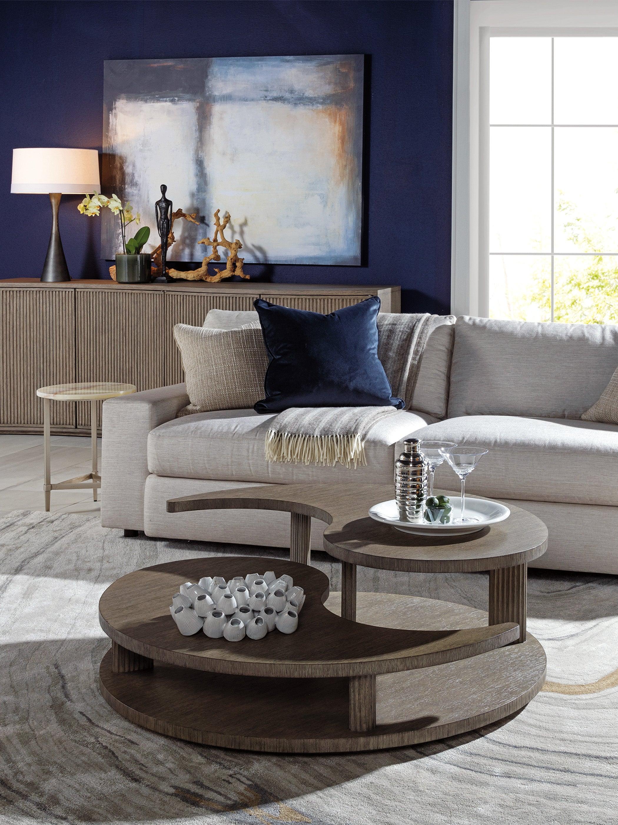 Signature Designs Yin Yang Round Cocktail Table - Frankwebs