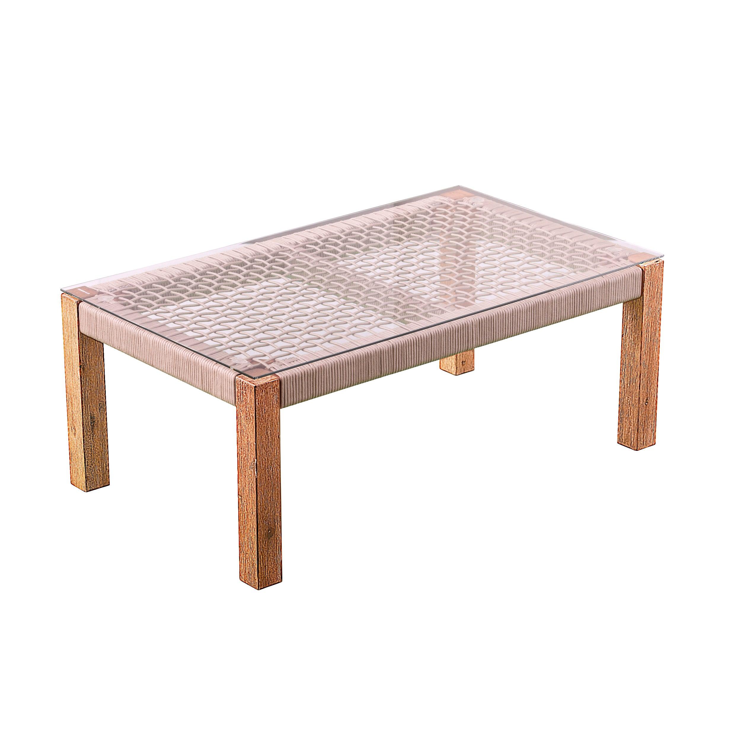 Brendina Outdoor Glass-Top Cocktail Table - Frankwebs