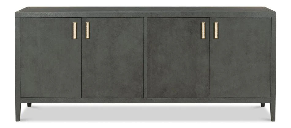 Blanco 4 Door Buffet - Stone Grey - Frankwebs