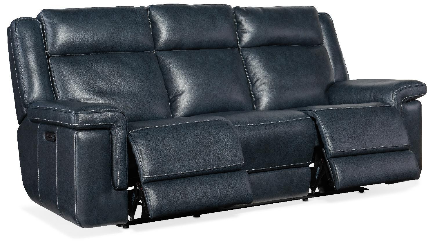 Montel Lay Flat Power Sofa with Power Headrest & Lumbar - Frankwebs