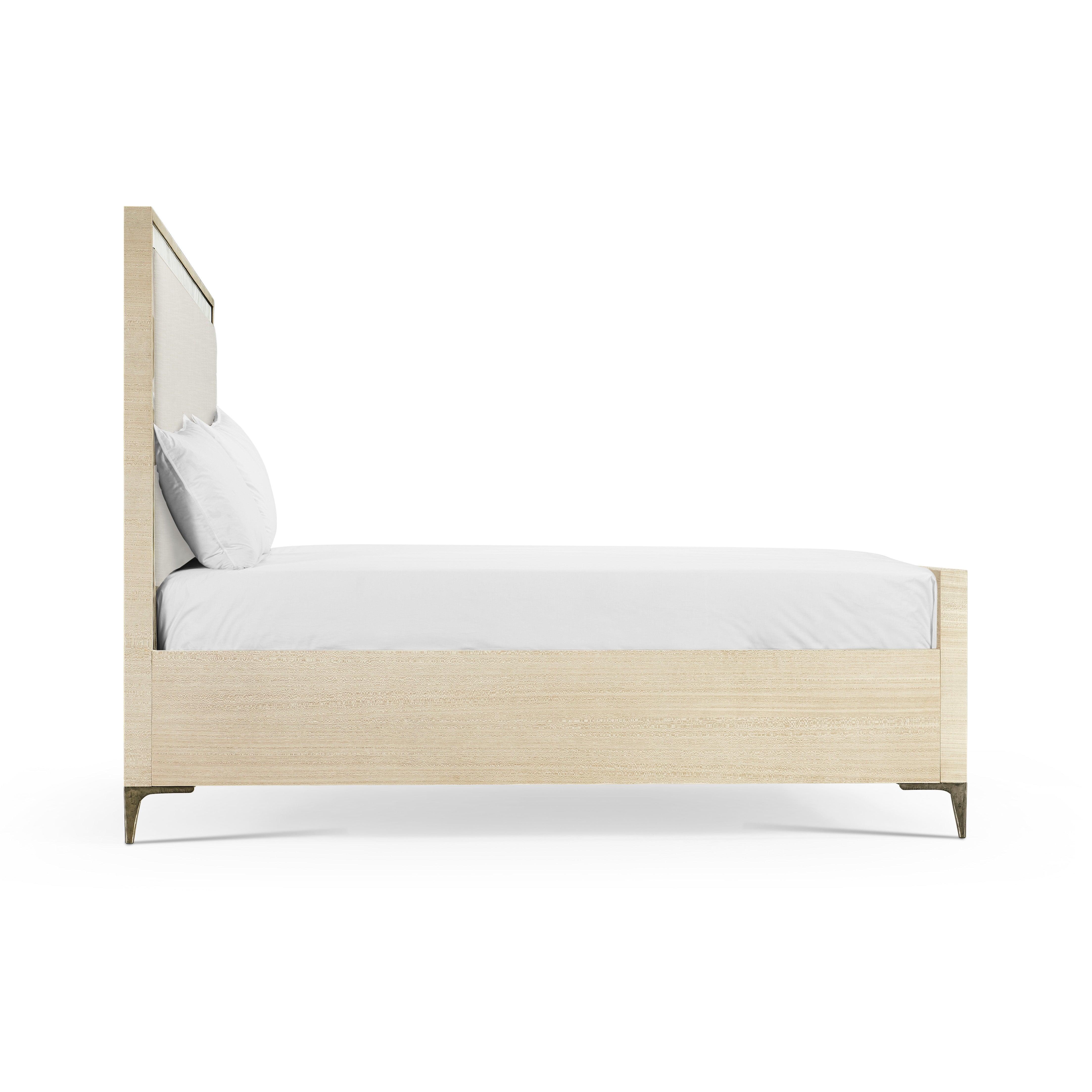 Water Tideline Bone & Linen King Upholstered Bed - Frankwebs