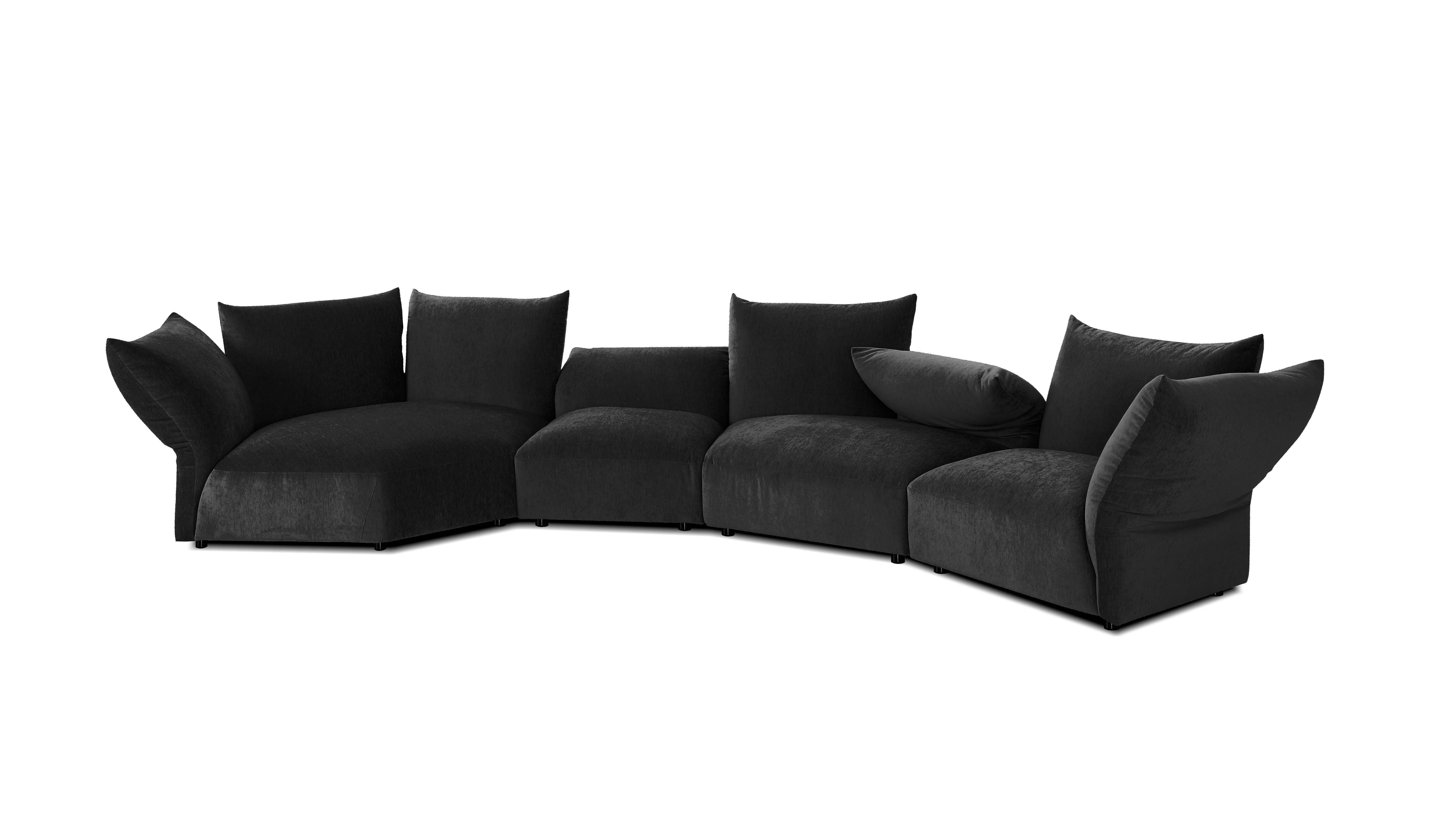 TOBAGO Sectional Chaise Facing Right 4-Piece - Frankwebs