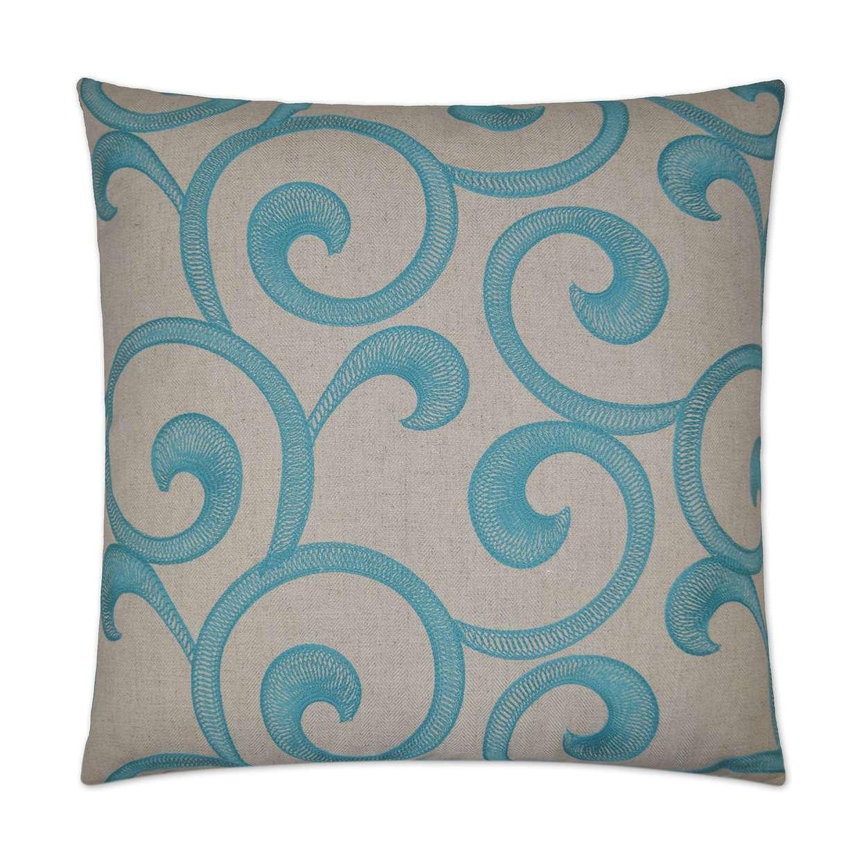 Hampton Scroll Pillow - Frankwebs