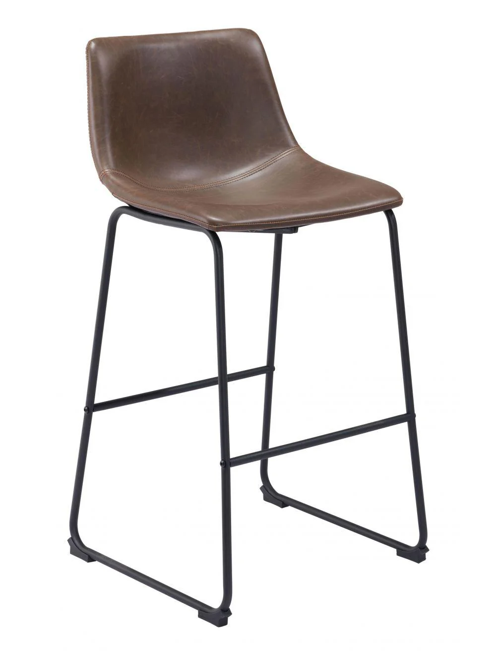 Smart Bar Chair (Set of 2) Vintage Espresso - Frankwebs