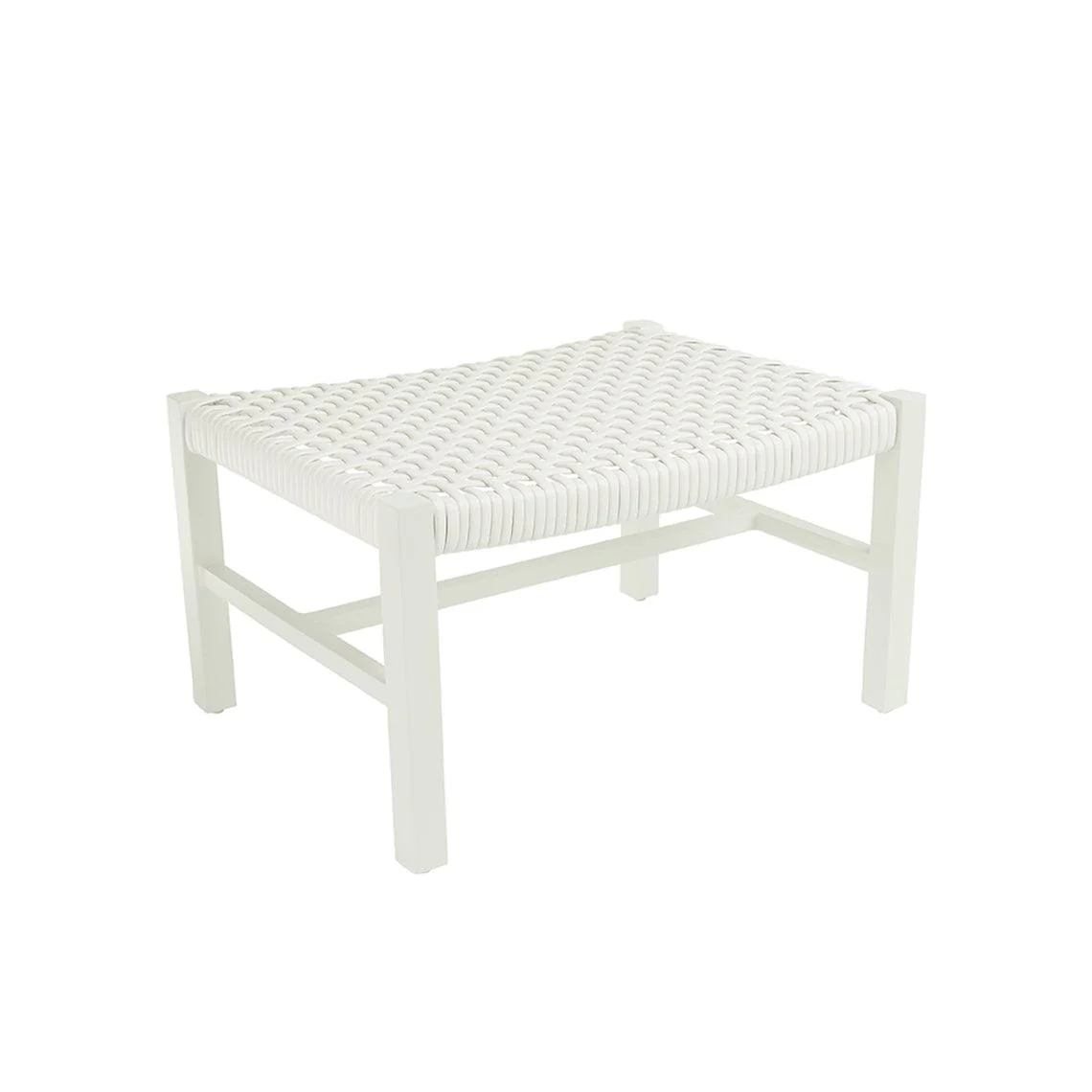 Catherine Club Ottoman Aluminum - Frankwebs