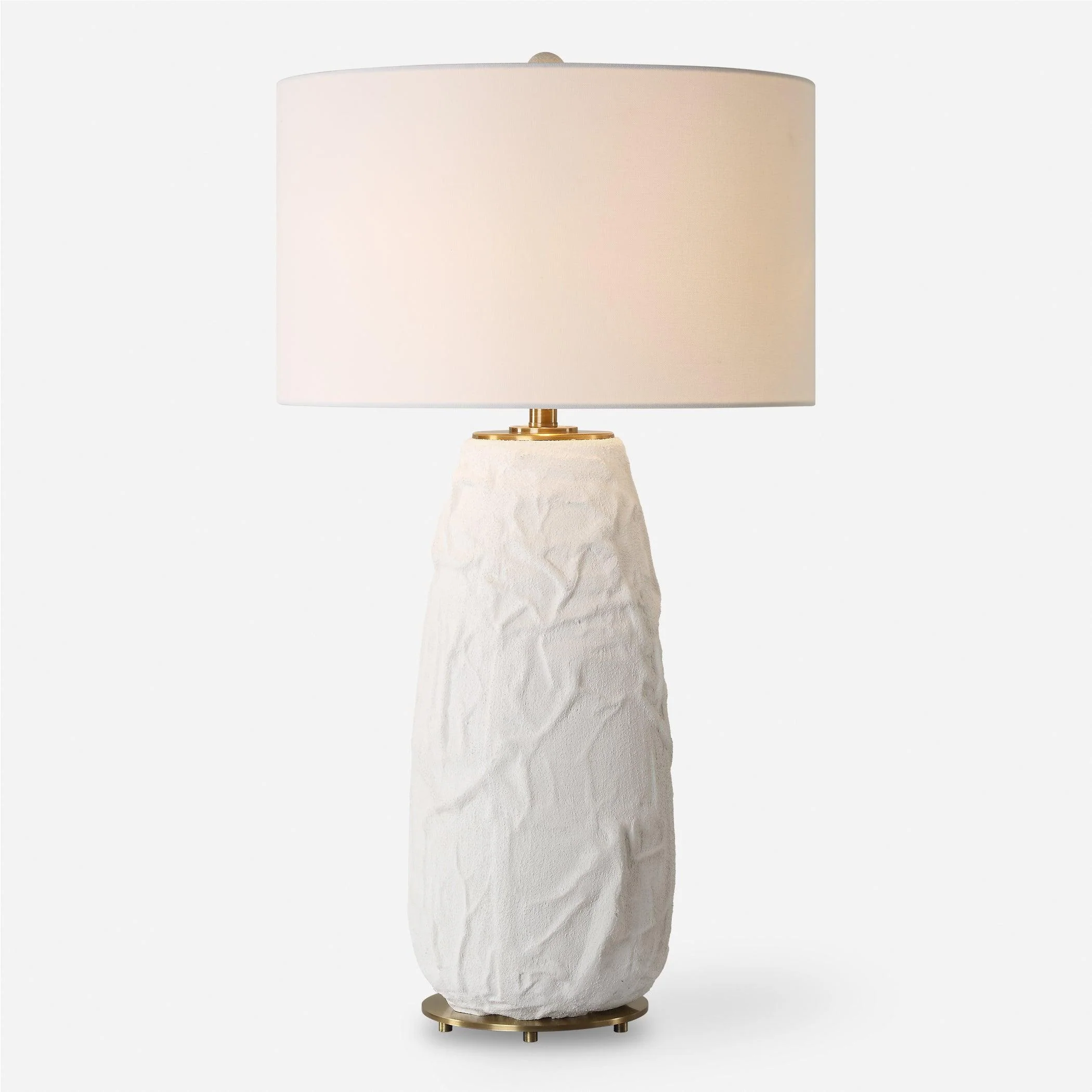 Vida White Table Lamp - Frankwebs