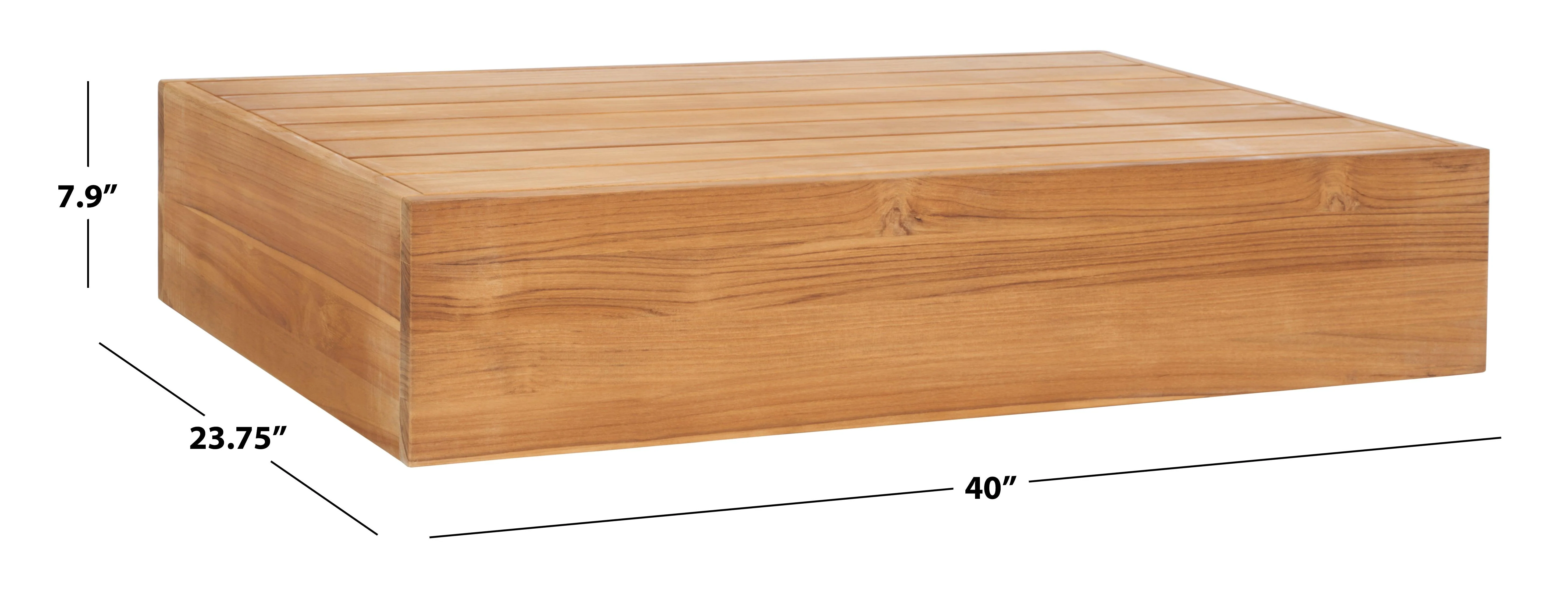 KAUAI BRAZILIAN TEAK COFFEE TABLE - Frankwebs