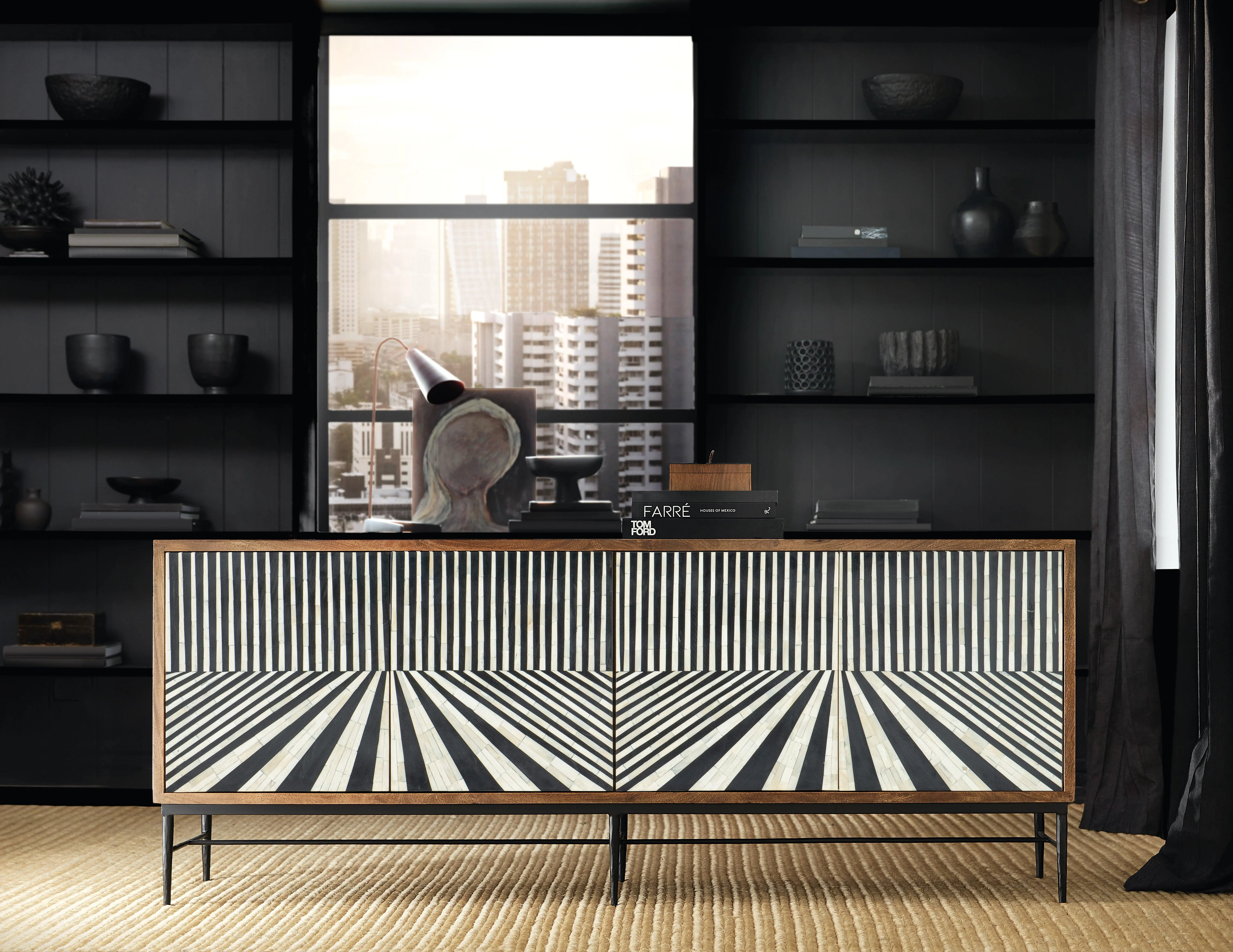 Commerce and Market Linear Perspective Credenza - Frankwebs