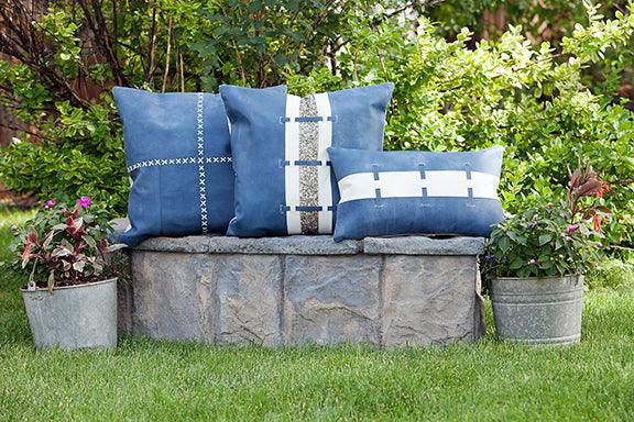 Leather Rectangle Cushion - Frankwebs