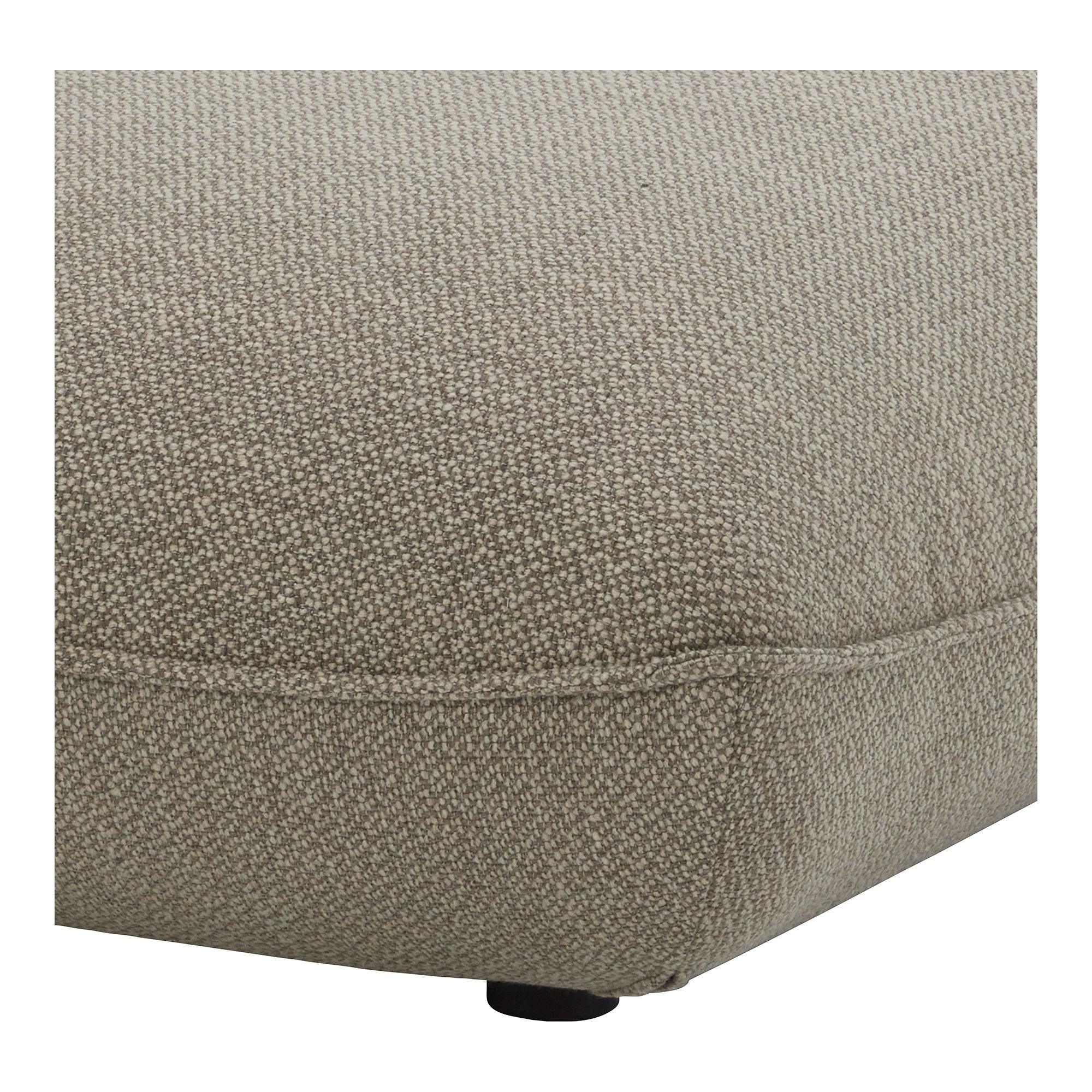 Zeppelin Ottoman Speckled Pumice - Frankwebs
